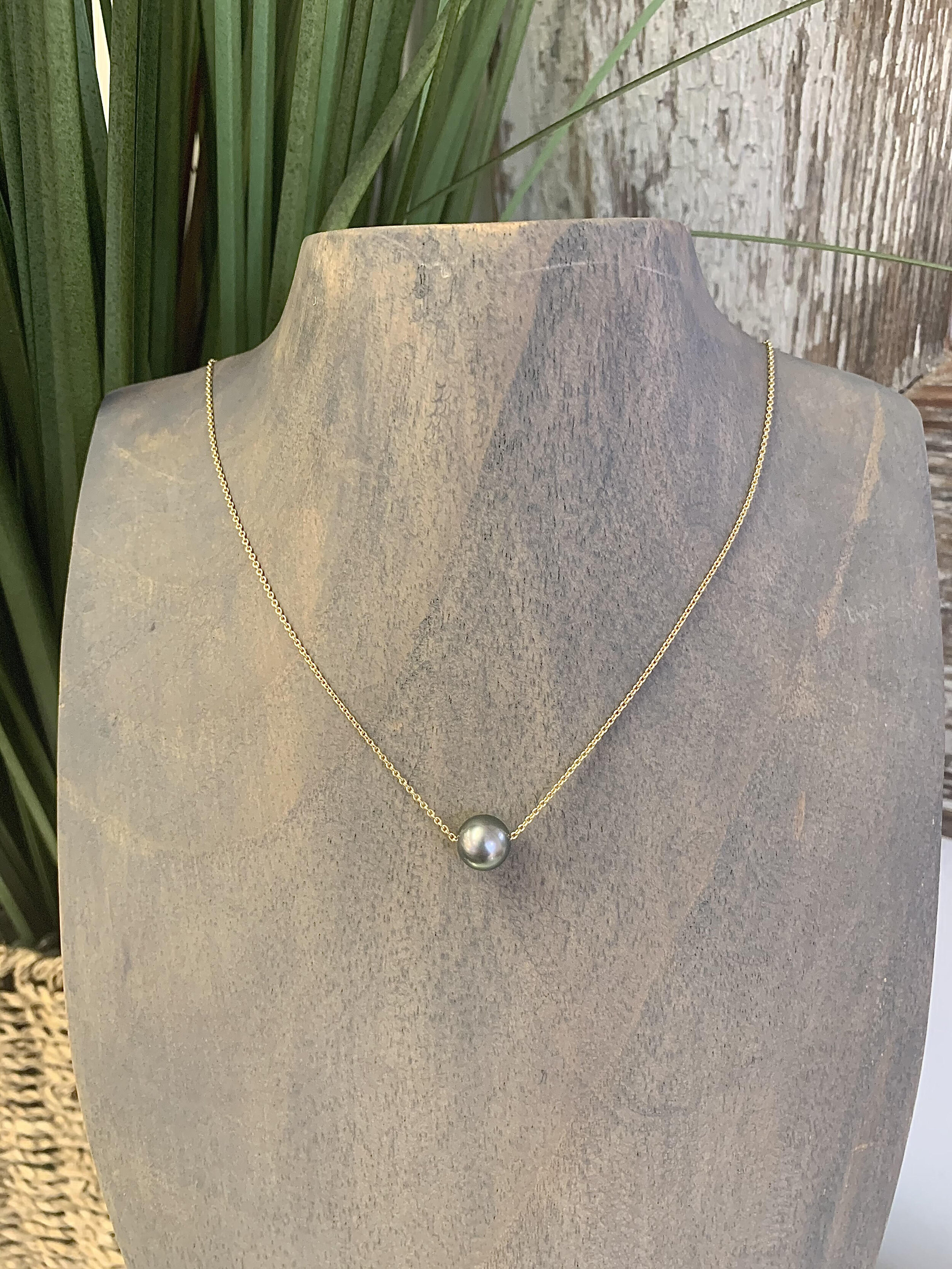 Tahitian Single Pearl Necklace — Jewel 