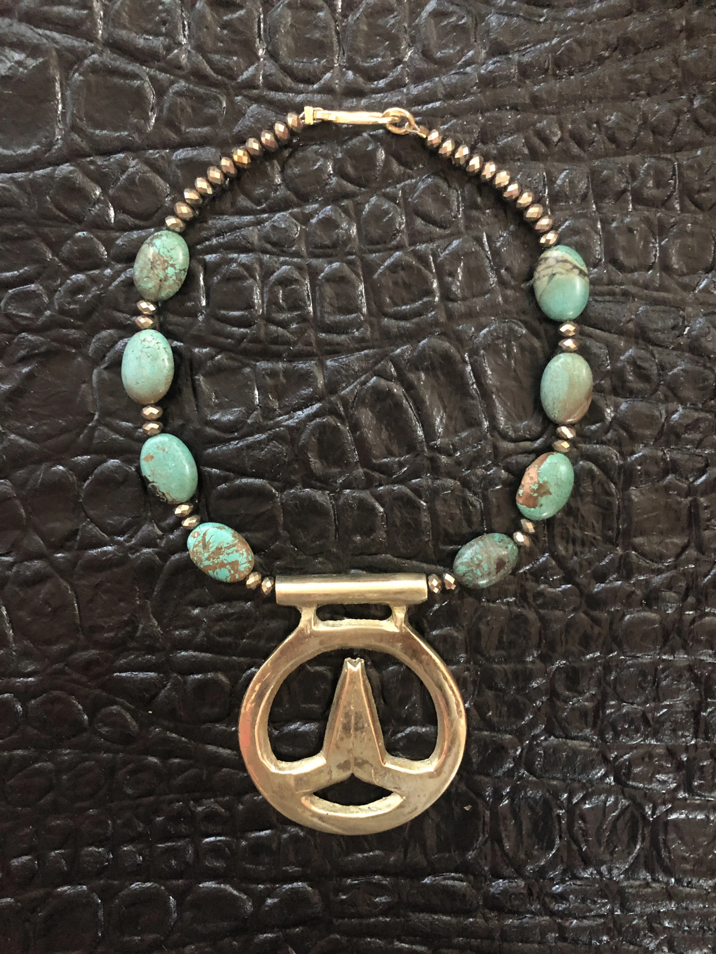 Turquoise Praying Namaste Hands