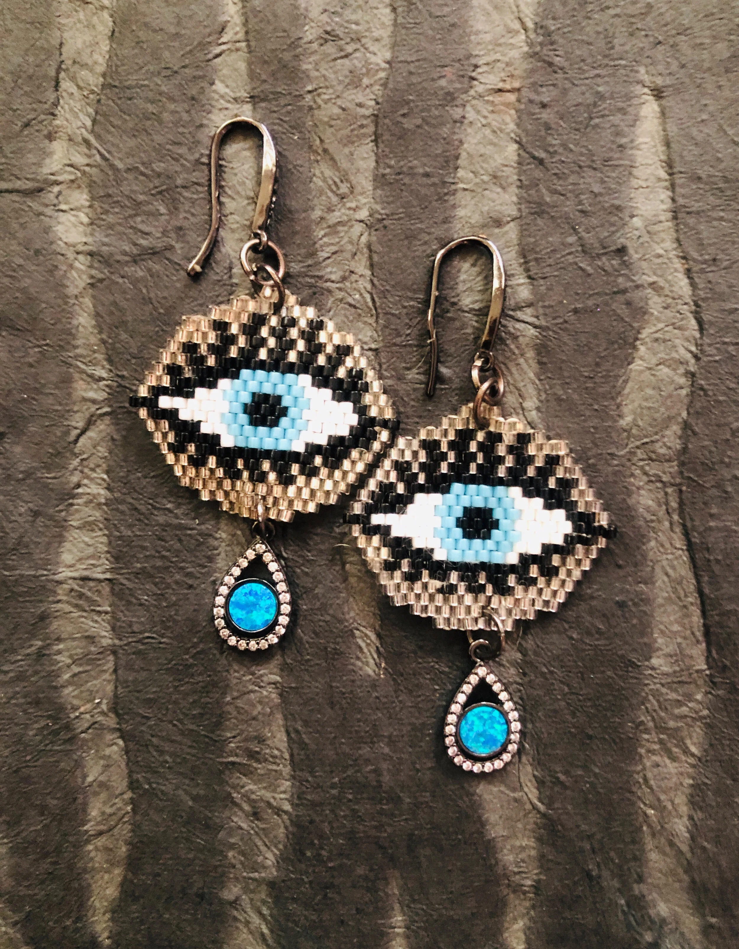 Evil Eye Earrings