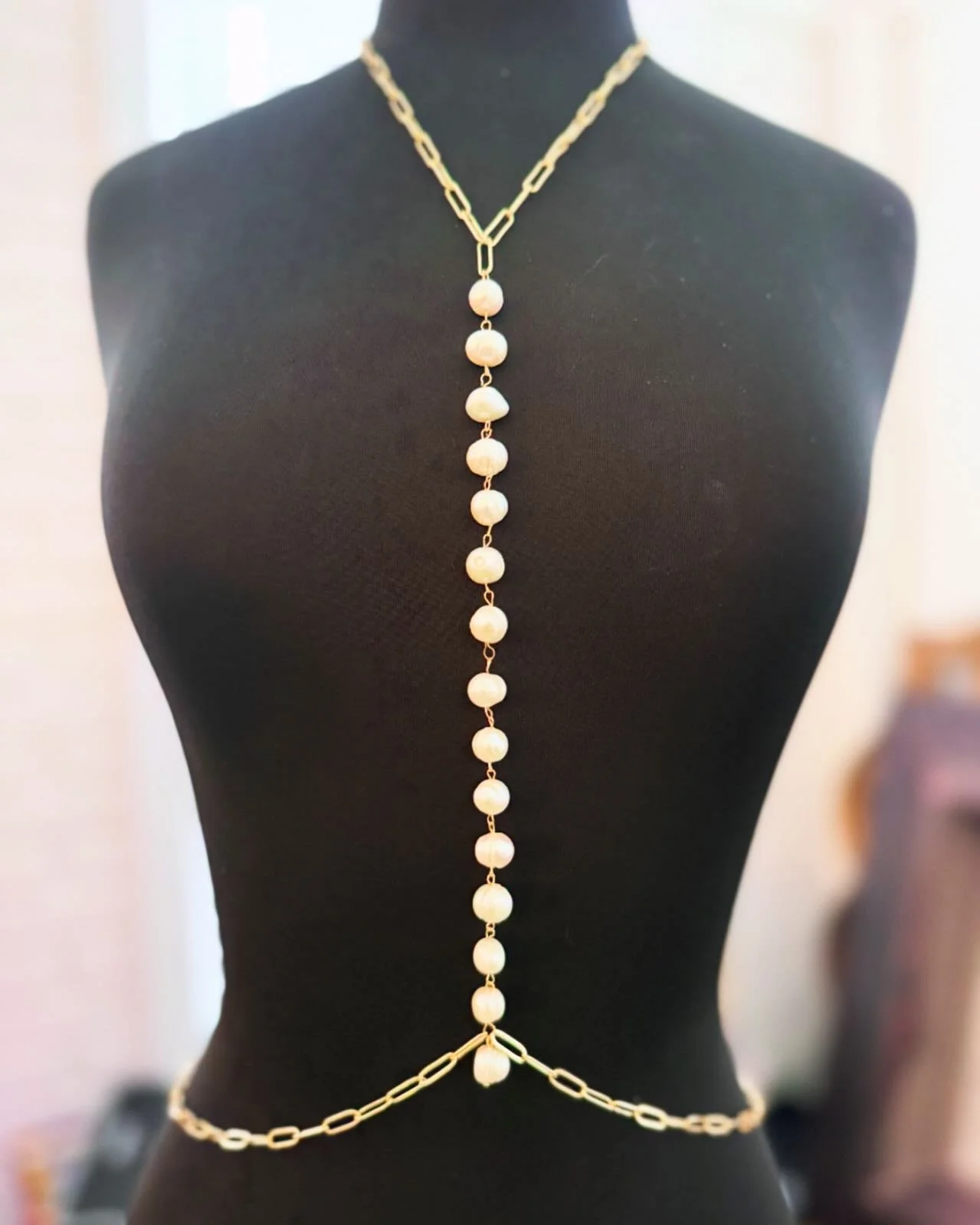 Pearl Body Chain