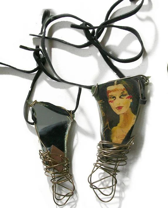 Mona Mirror Necklace