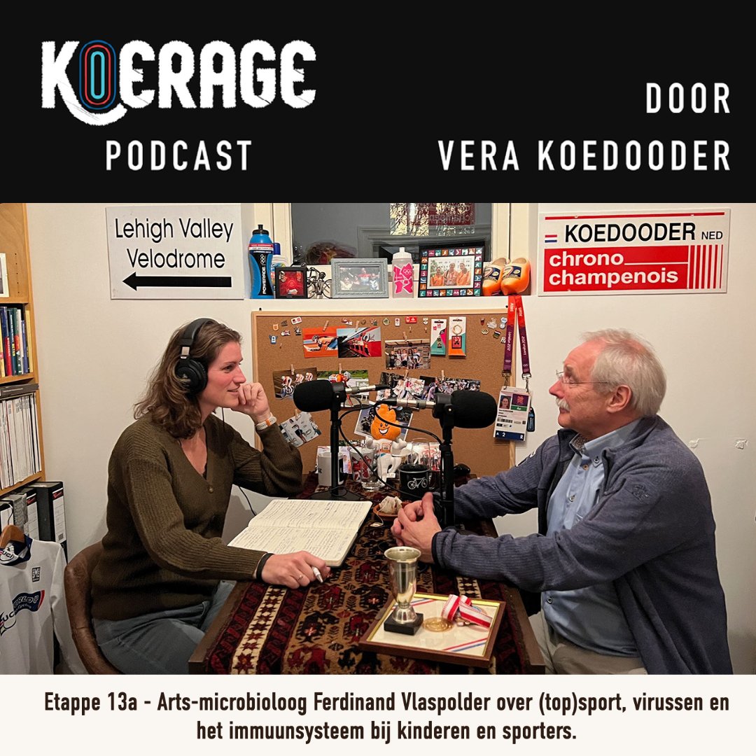 Etappe 13a - Arts-microbioloog Ferdinand Vlaspolder over (top)sport, virussen en het immuunsysteem bij kinderen en sporters.