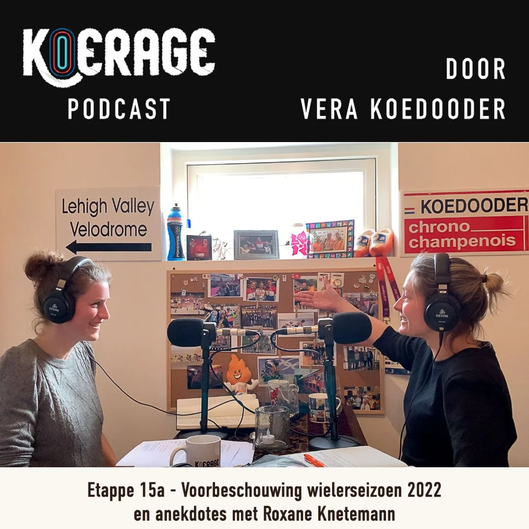 Etappe 15a - Voorbeschouwing wielerseizoen 2022 en anekdotes met Roxane Knetemann