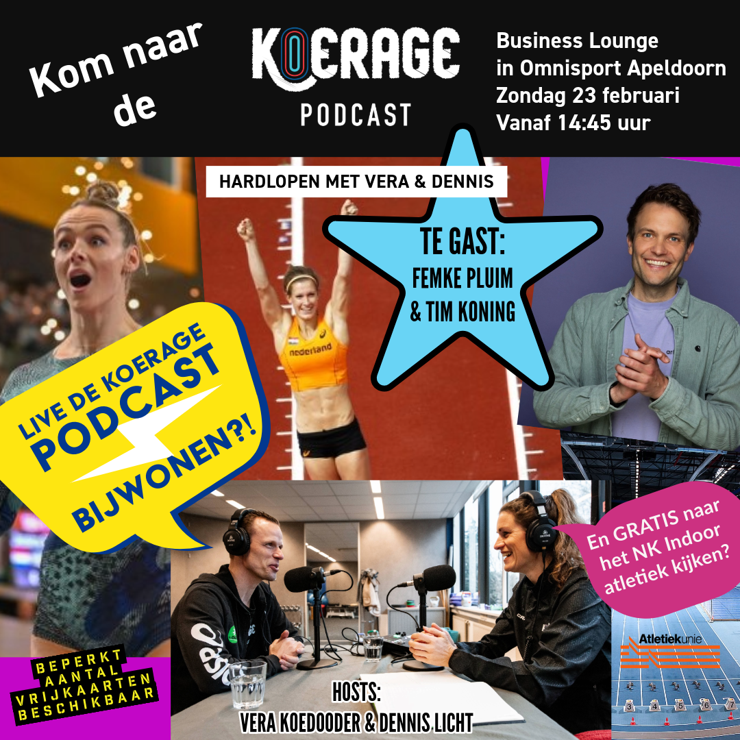Live Koerage Podcast show in Omnisport Apeldoorn