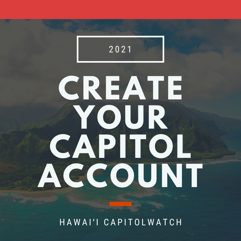 Register on the Hawai‘i Capitol Website