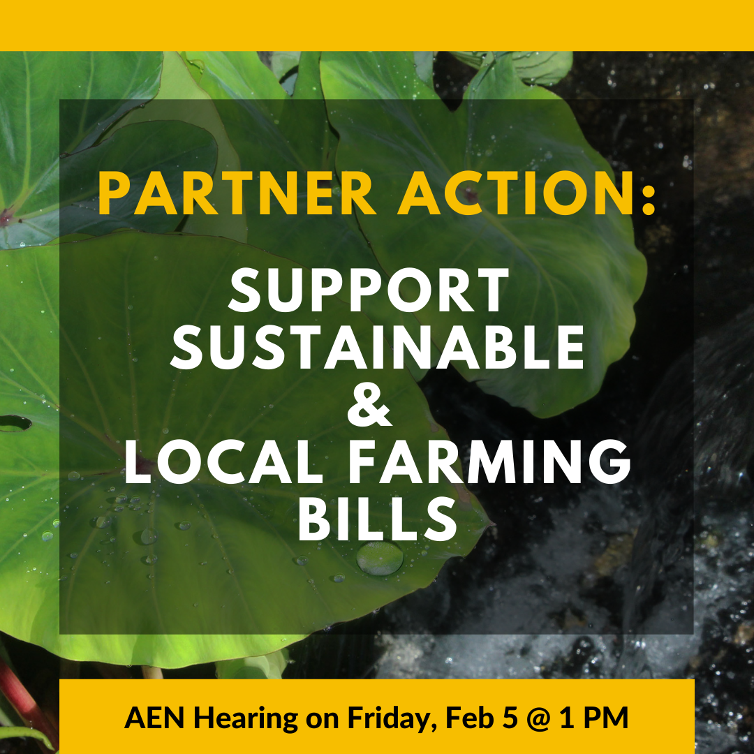 Support these Good Food and Agriculture Bills!