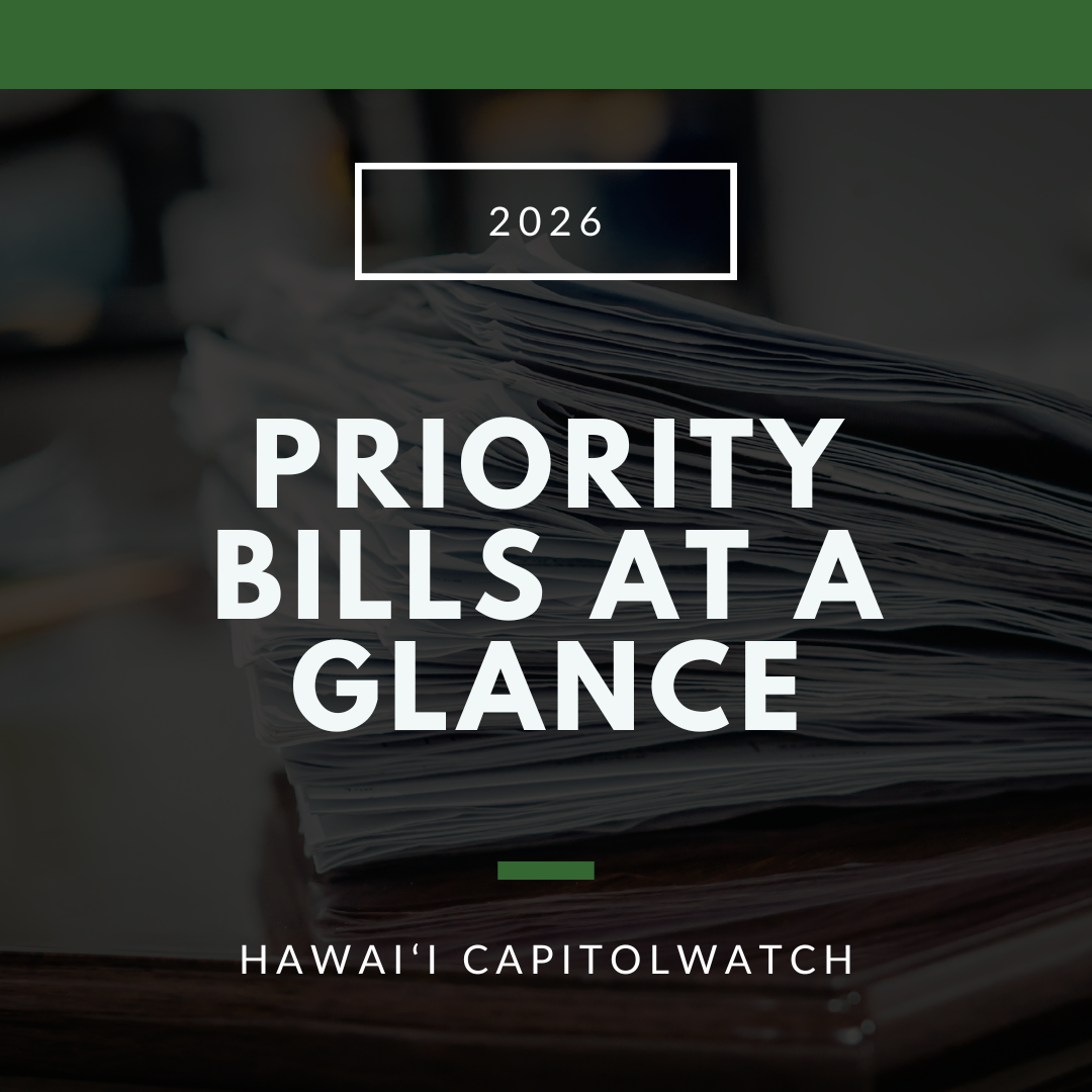 2026 Priority Bill Tracker