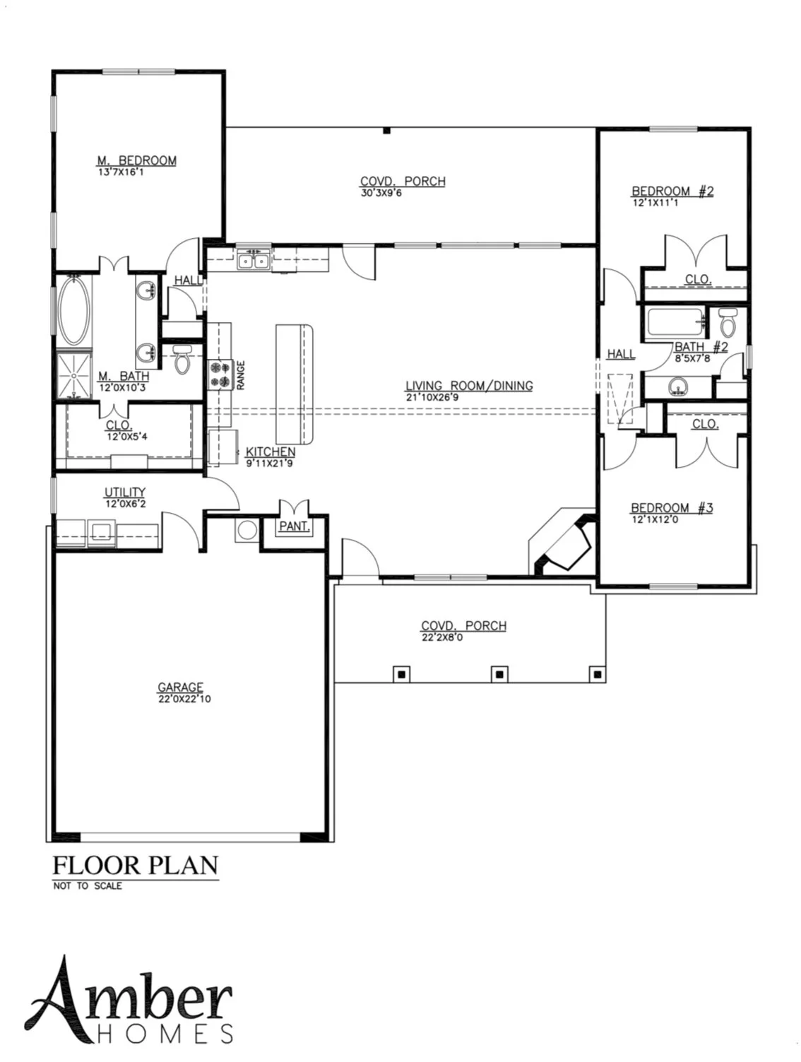 Plan 1851 — Amber Homes