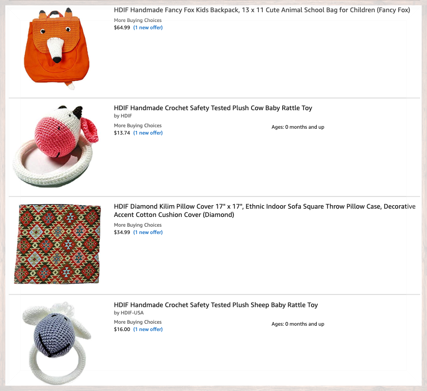HDIF Products Now on Amazon!