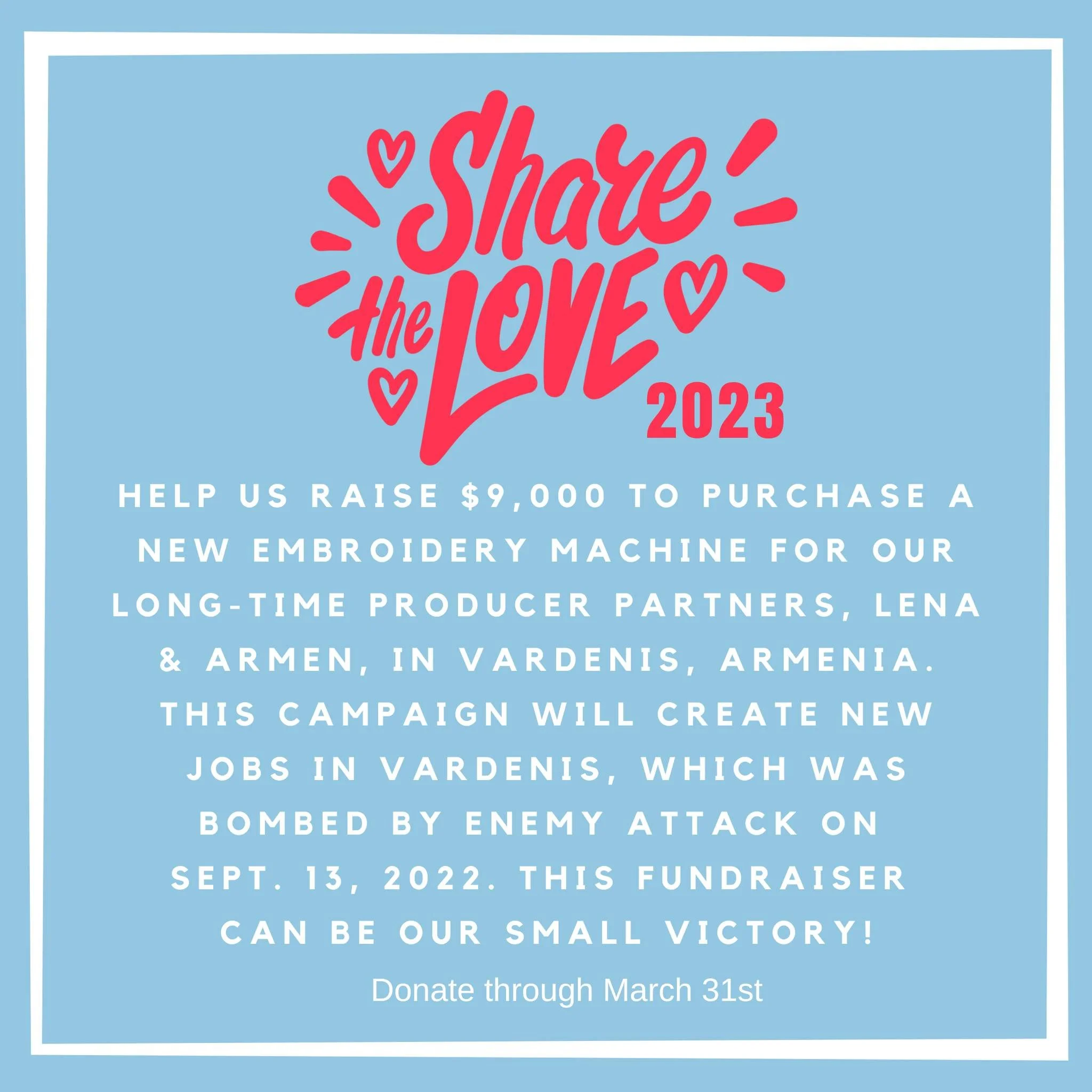 Share the Love Campaign 2023