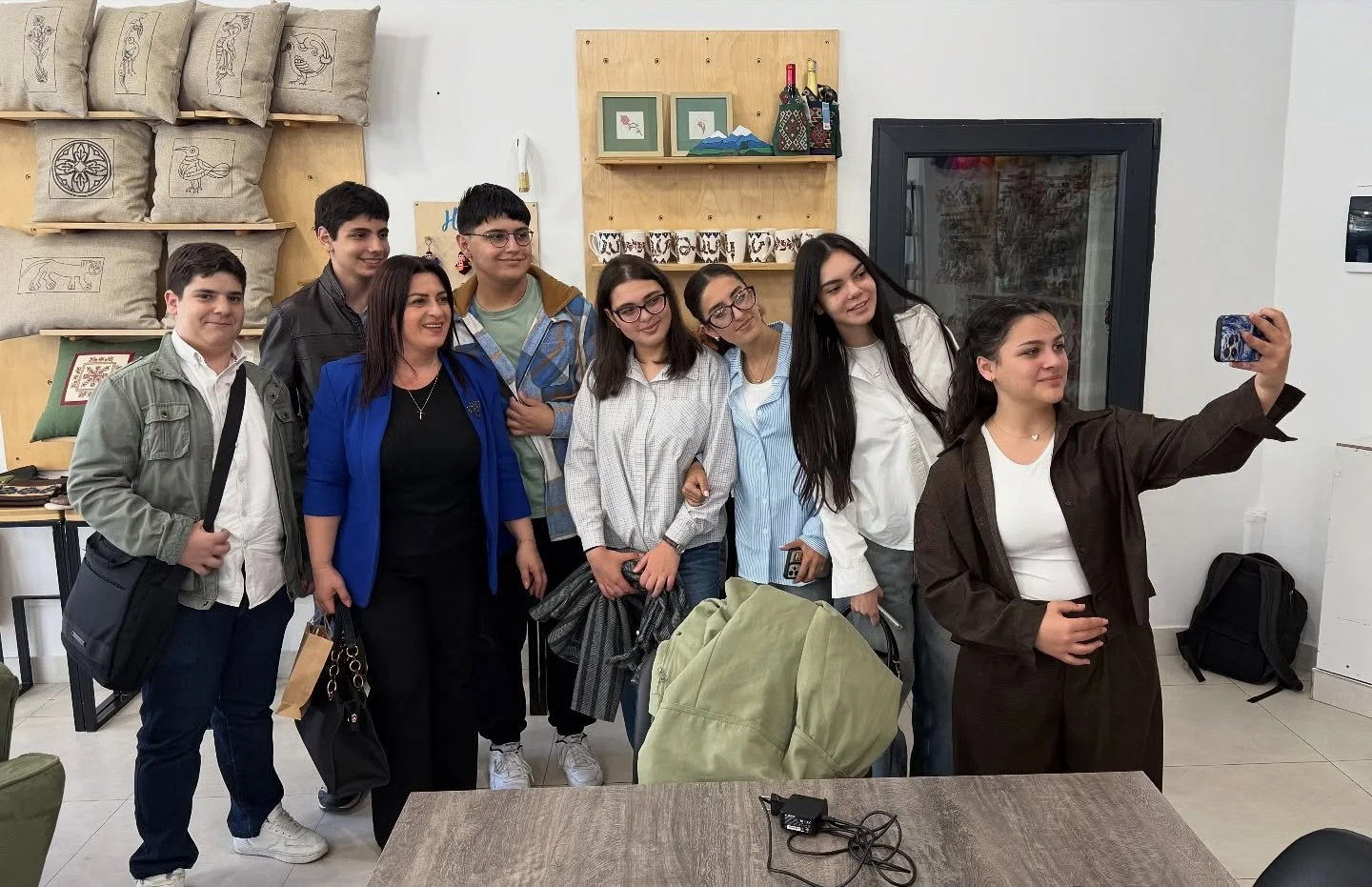 HDIF had the great privilege today to be visited by Avan High School #170. They had lots of great questions for us - branding, social entrepreneurship, and more! And, all in excellent English! Proud of them! The next Armenian generation rocks!

@hdif