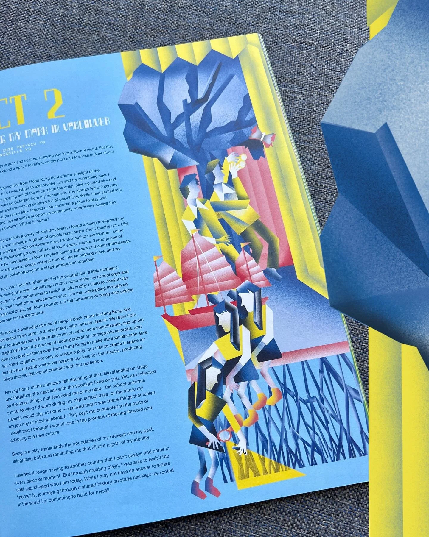 Dusting off the ol' editorial illustration muscle. Art to go with a beautiful story by Iris Yee-Kiu. Thank you for this opportunity to PLAY!

SAD MAG ISSUE no. 38 is out! 

Thank you AD @kathrindesigns 
@sadmagazine