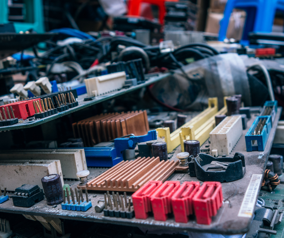 Image of computer hardware. Stock image.