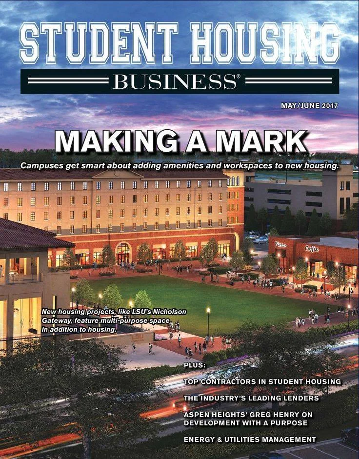 LSU Nicholson Gateway on the cover of SHB