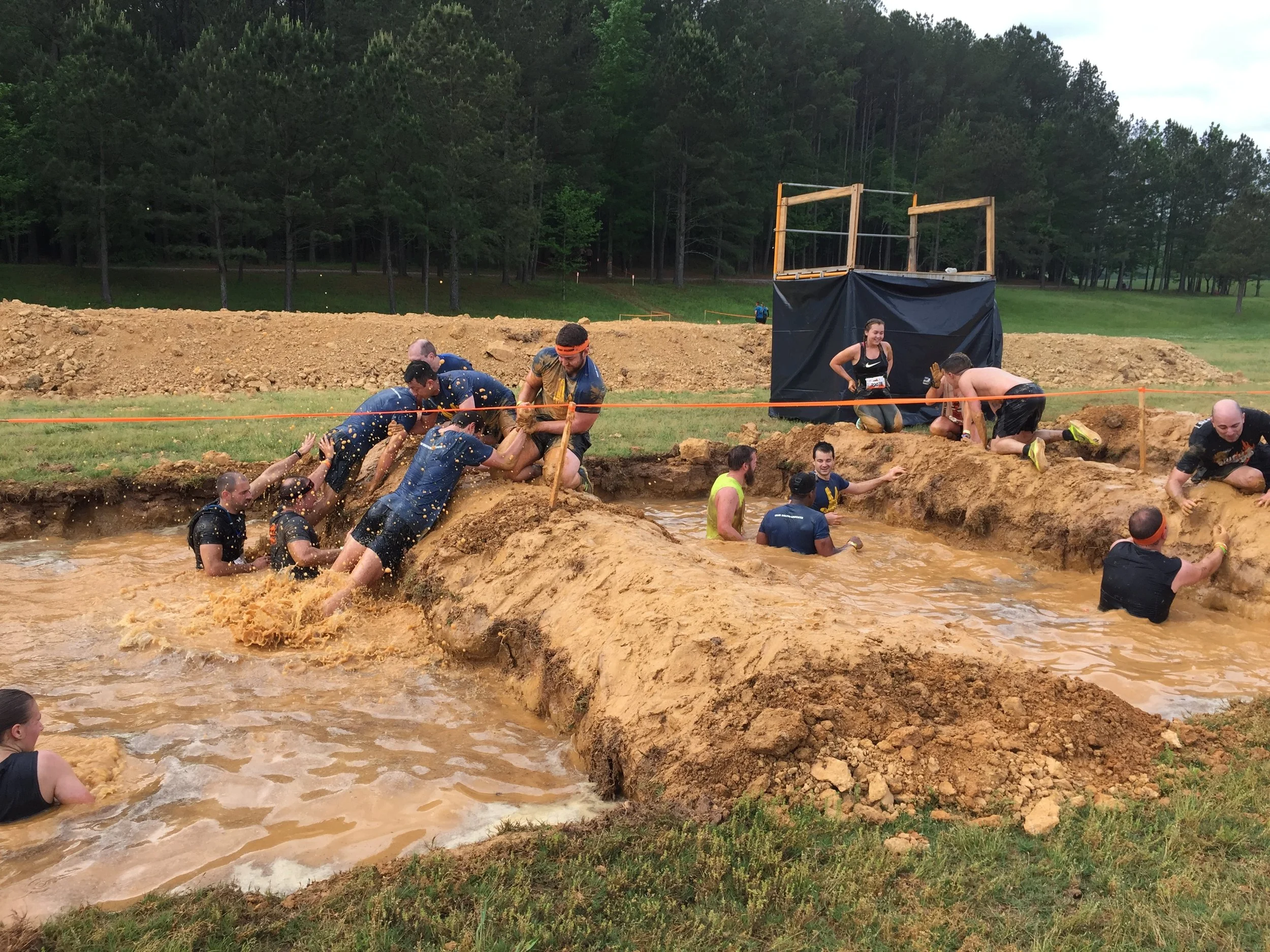NBA Tackles Tough Mudder