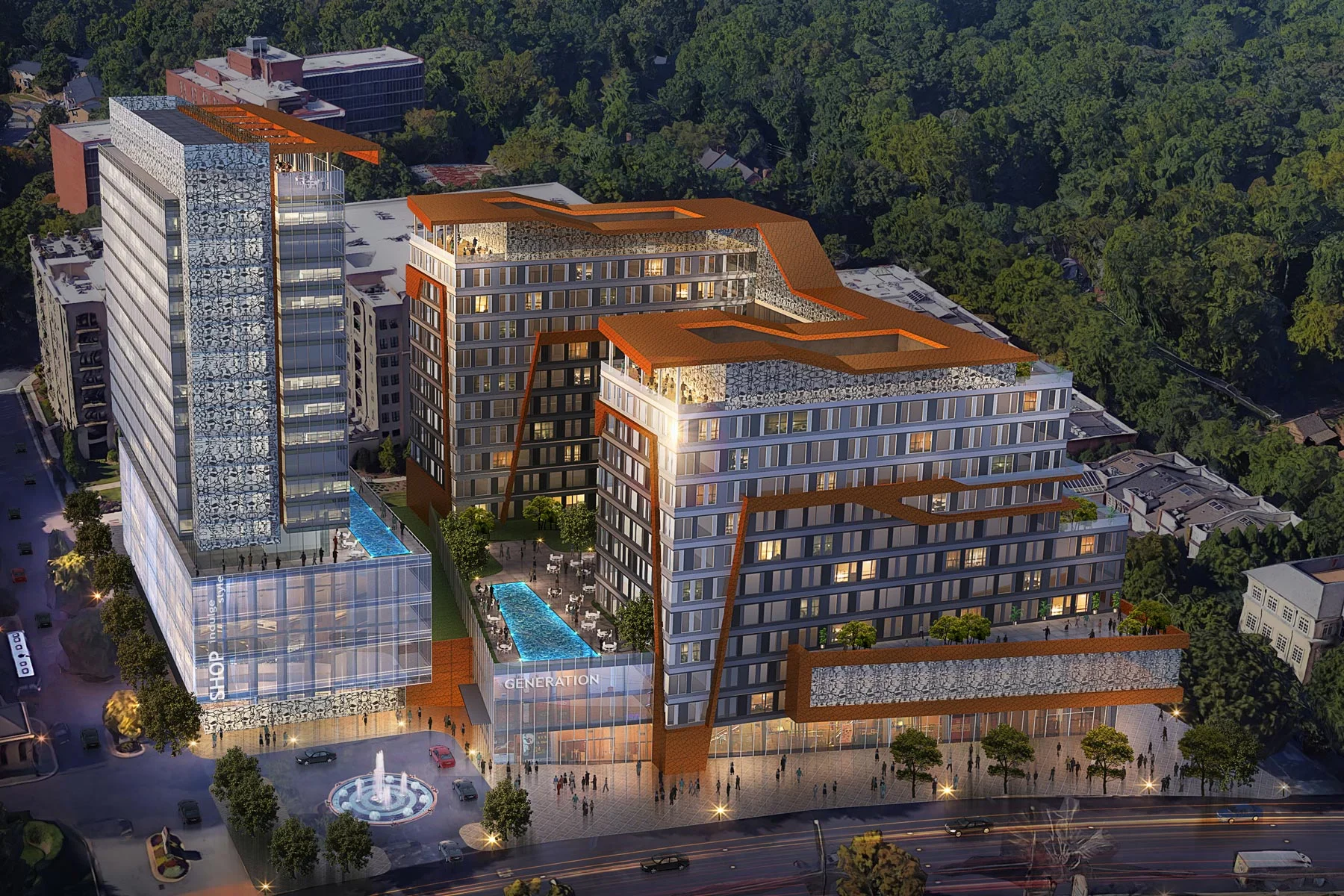 Mixed Use Development Ga Buckhead Mixed-Use Development — Niles Bolton Associates