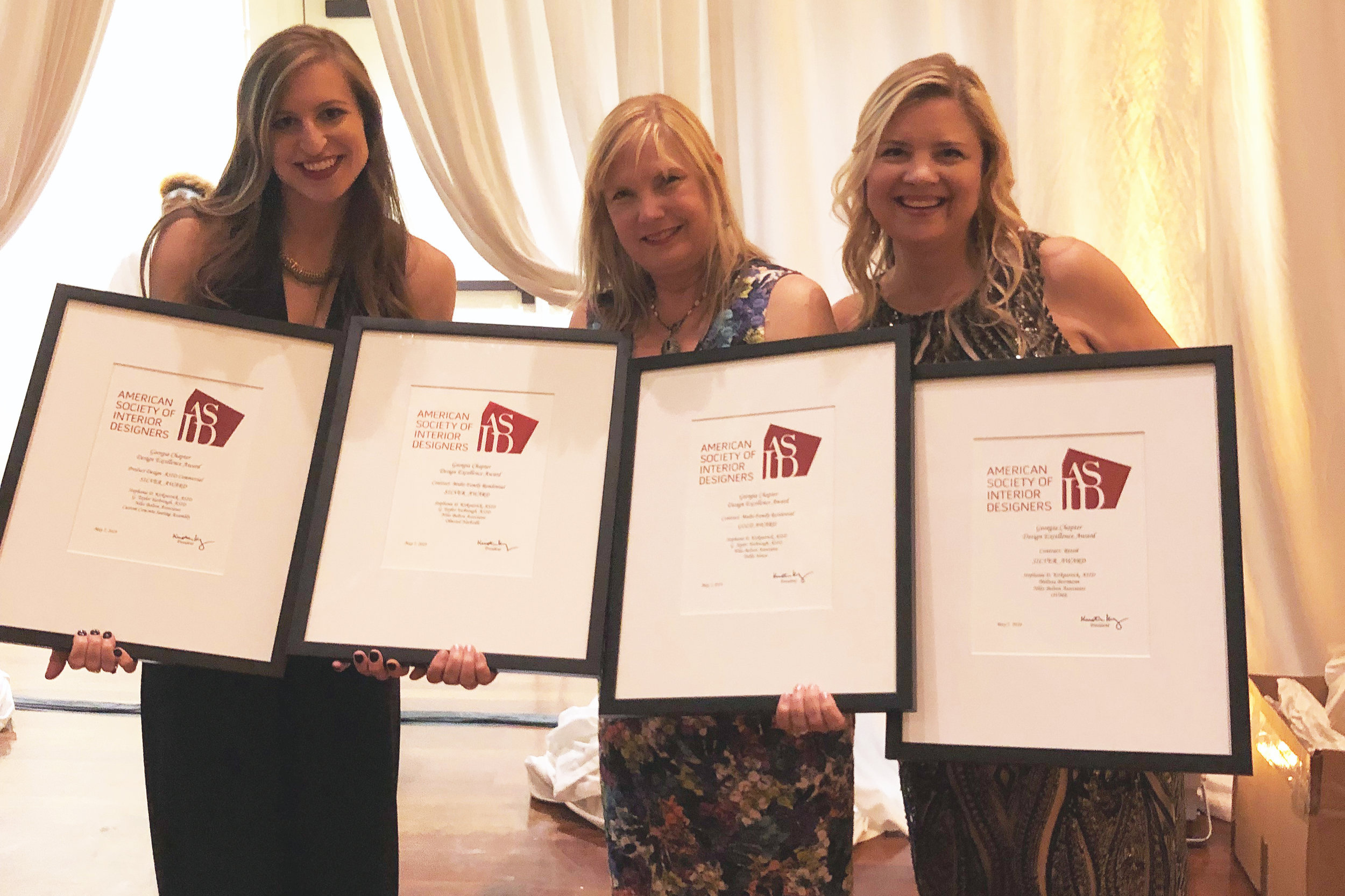 Multiple Wins at ASID Design Excellence Awards — Niles Bolton Associates