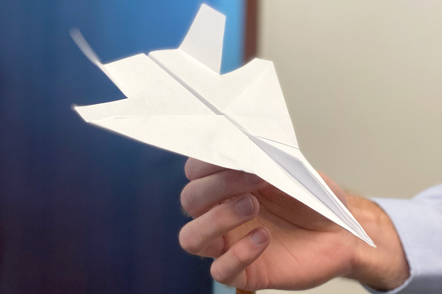 Our Team Has A Paper Airplane Architect Who Designs Next Level