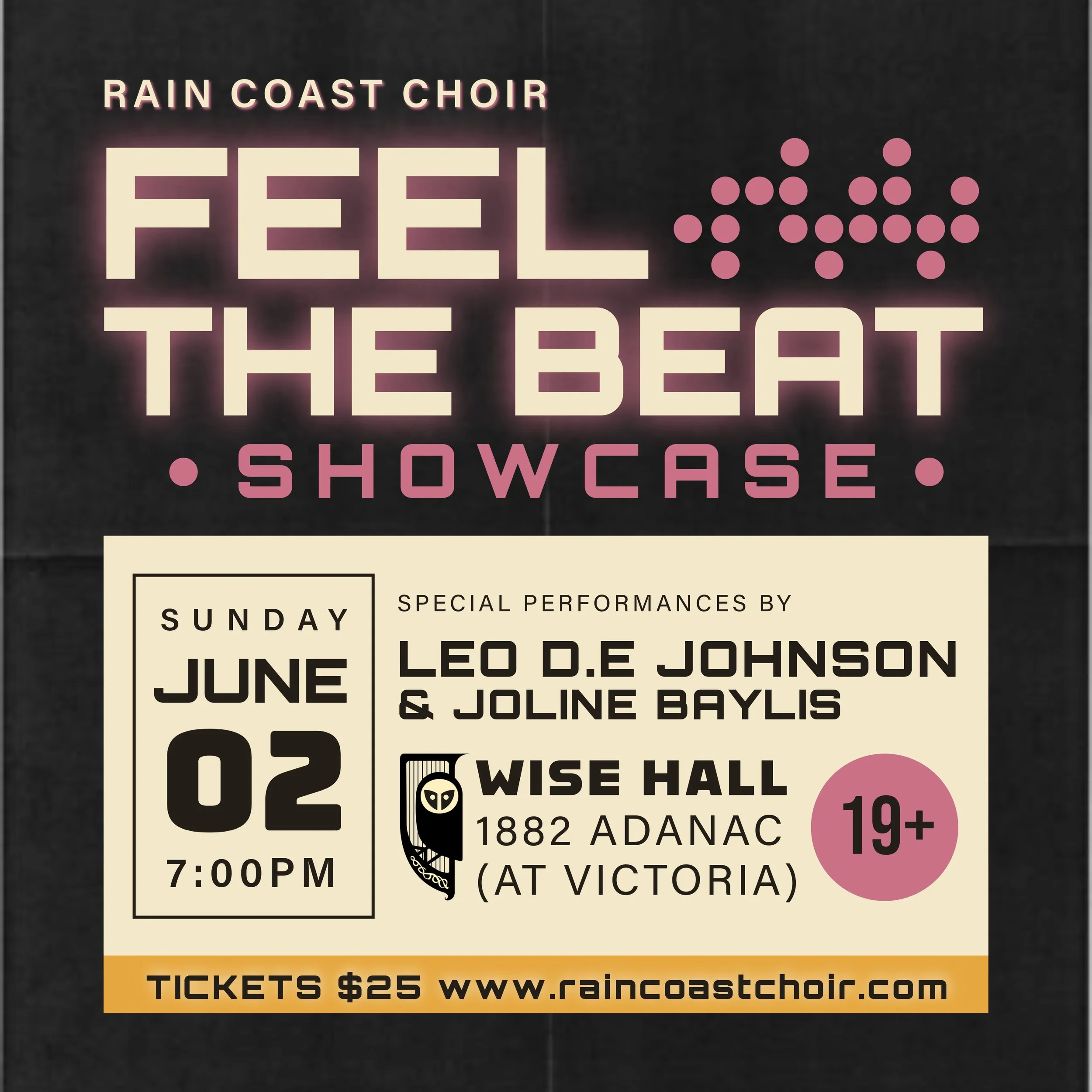 Rain Coast Choir Feel the Beat Showcase