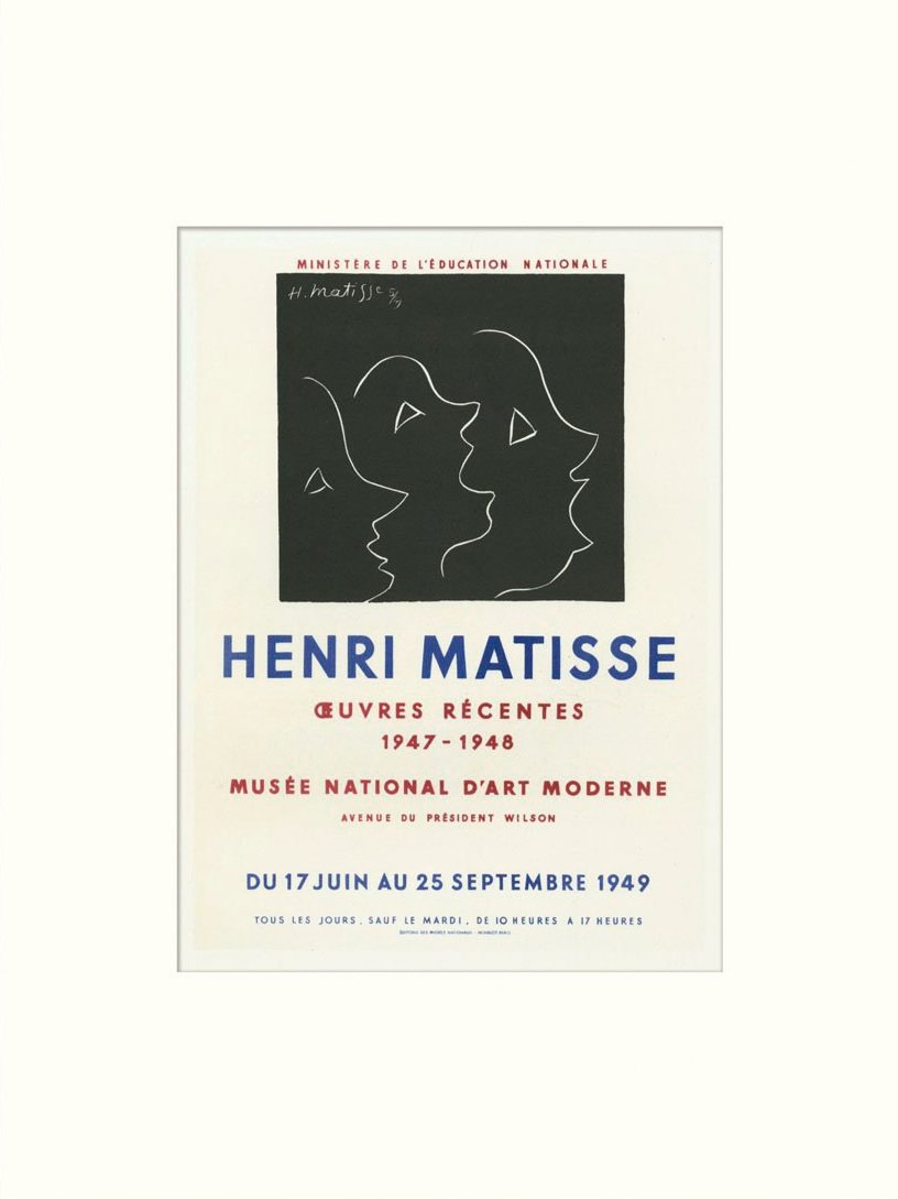 Henri Matisse – Oeuvres Récentes, Musée Nationale d’Art Moderne, Paris, 1949. (MRL041)