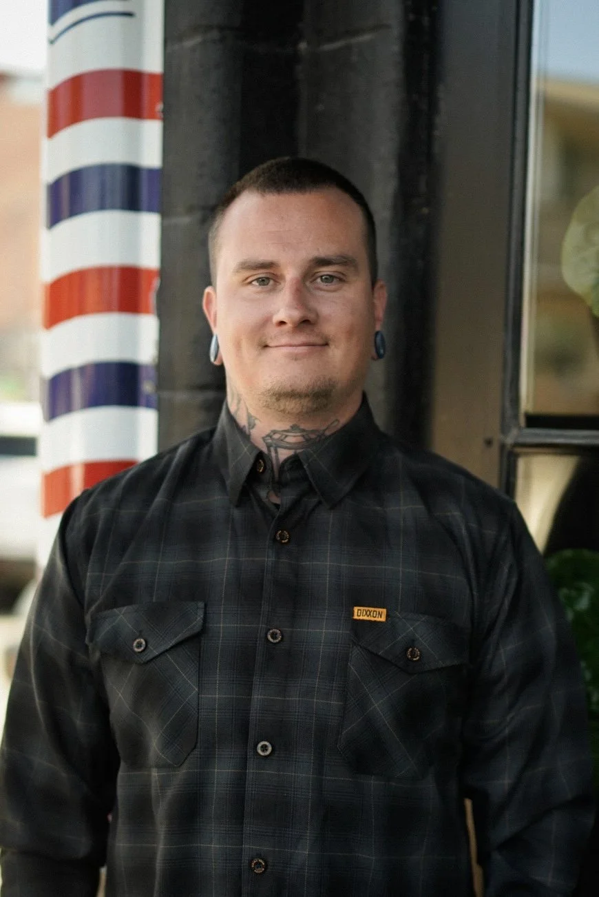 Anthony Mitchell, barber at Bulwark Barber