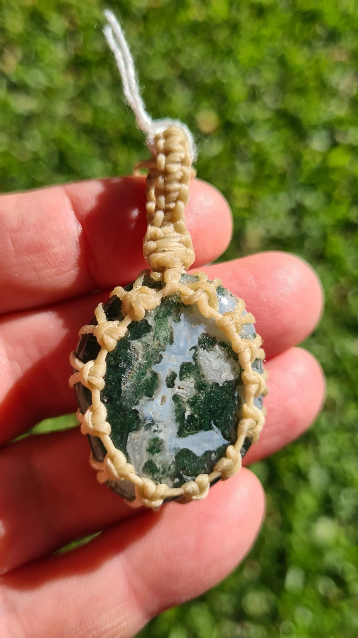 Moss Agate Pendant