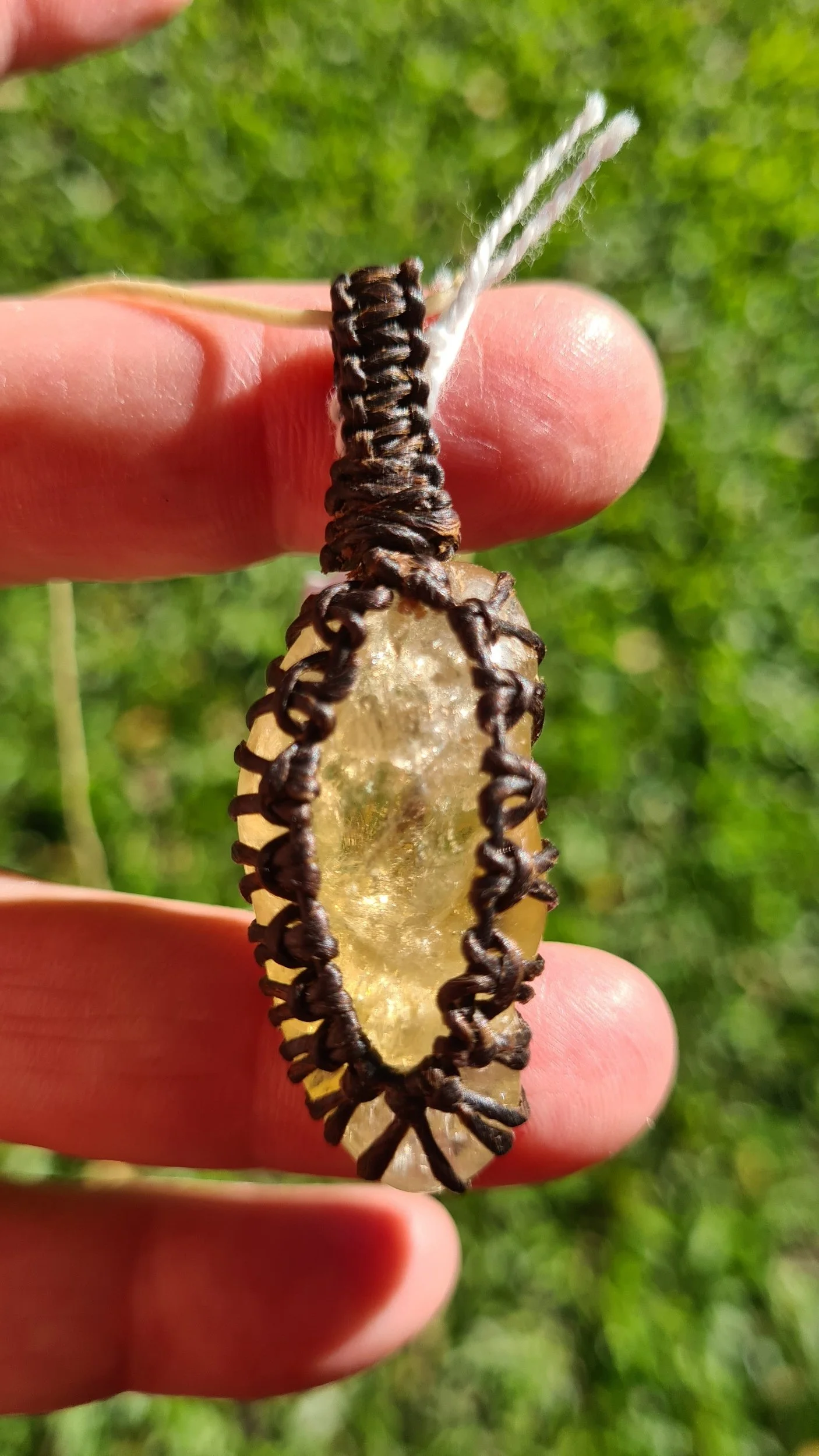 Citrine Pendant, Heat-Treated - CIT001
