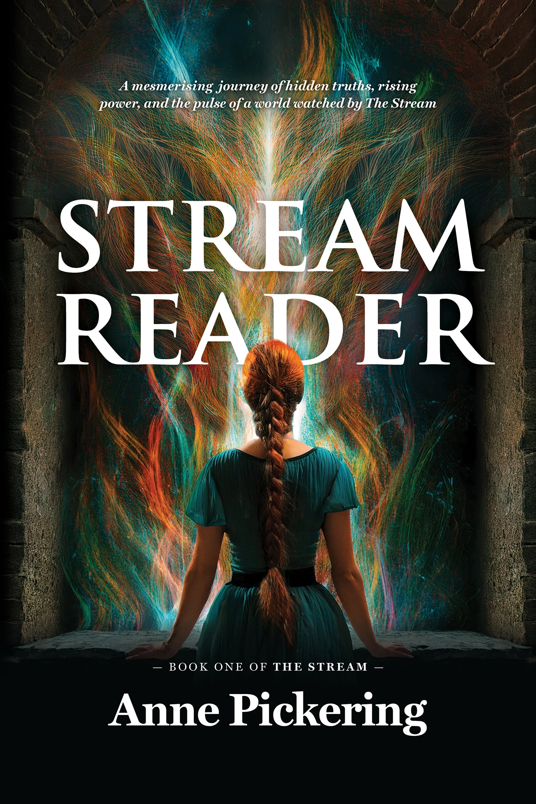 Stream Reader by Anne Pickering