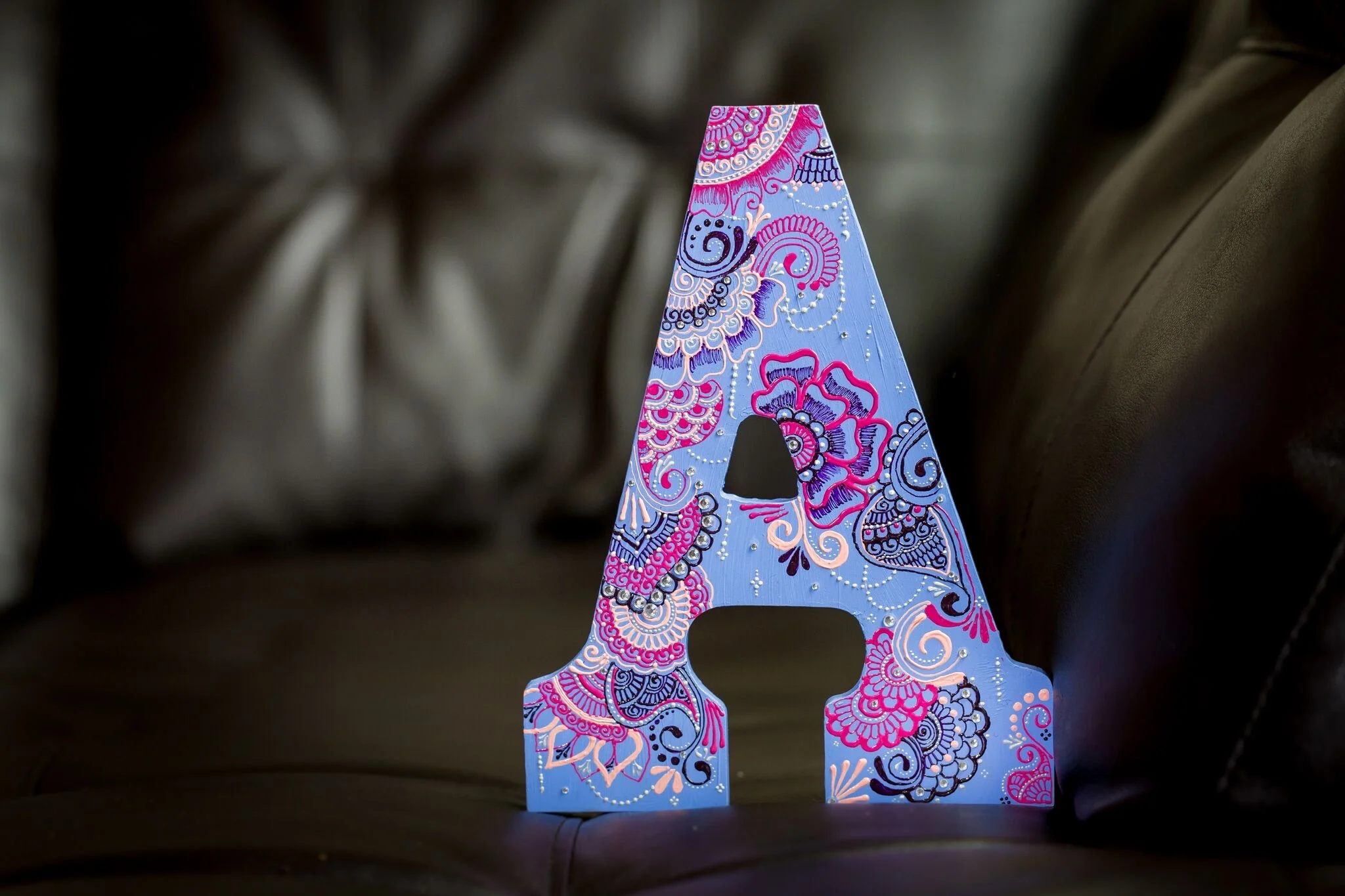 Designed Monogram Letter