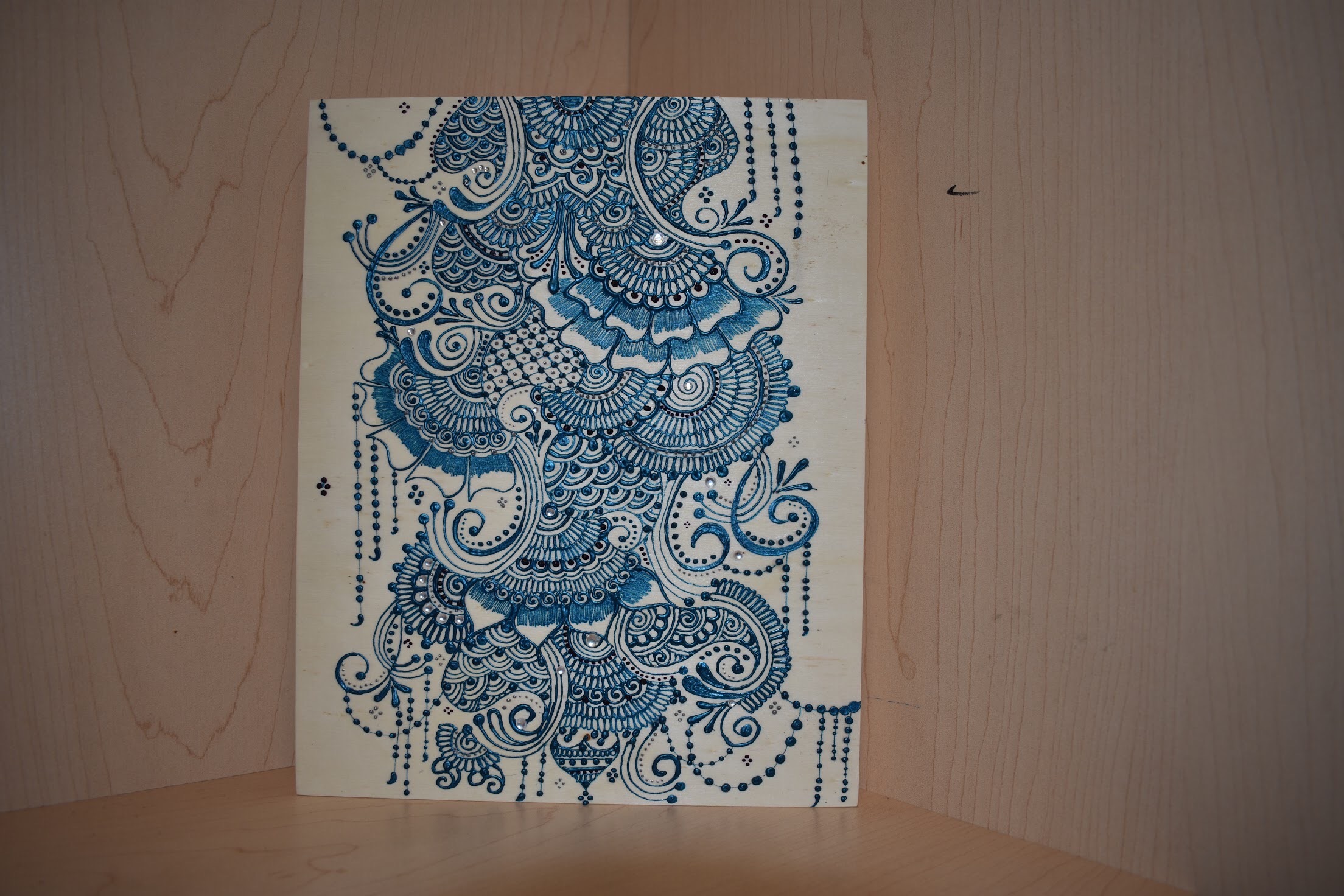 Pickering JK - Designed Wooden Plaque