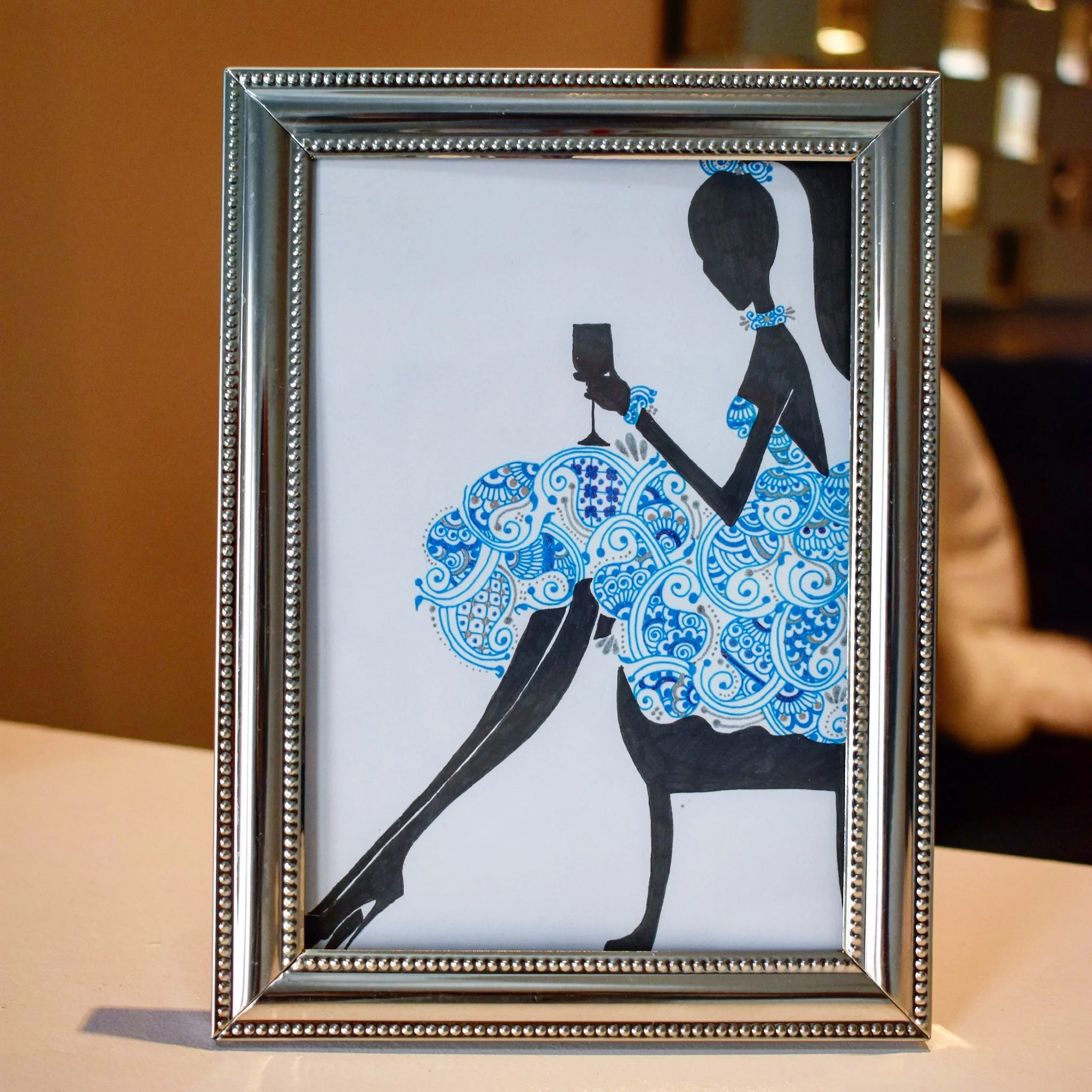 Designed Illustration - Party Girl