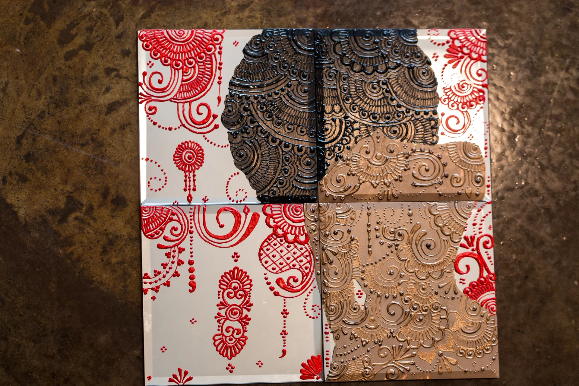 Mirrored Tile Design