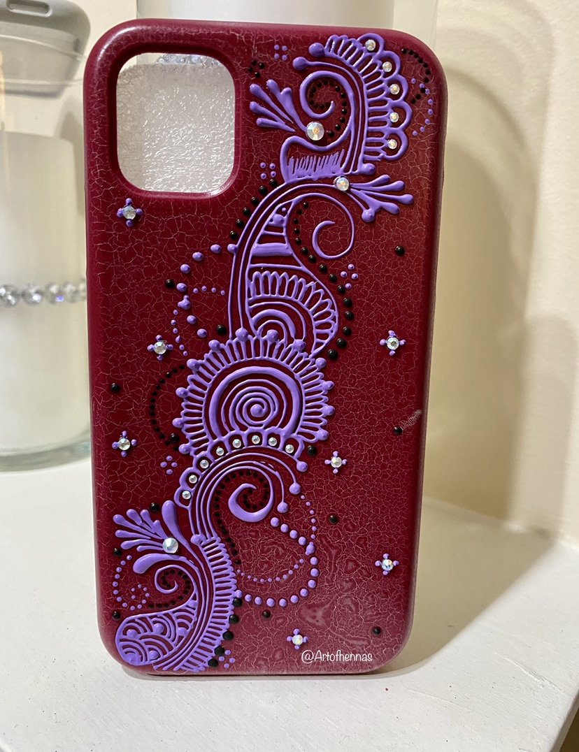 Magenta Cell Phone Cover