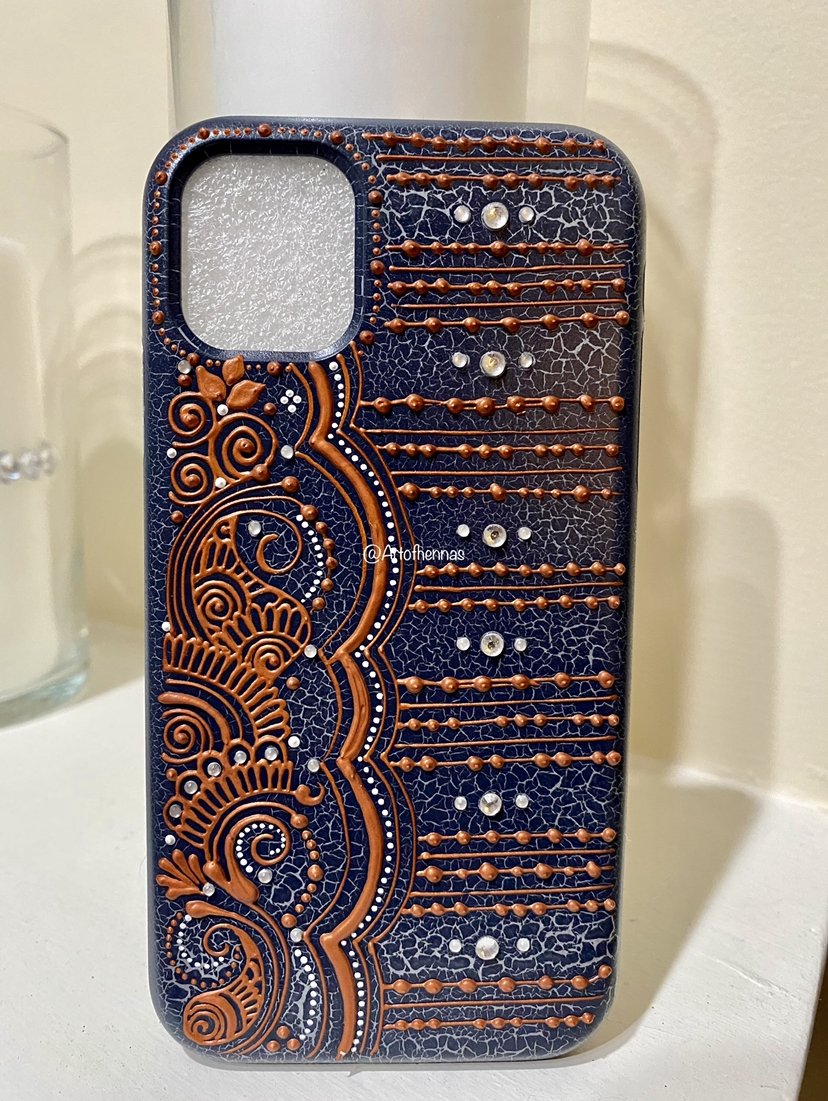 Blue iPhone Cell Cover