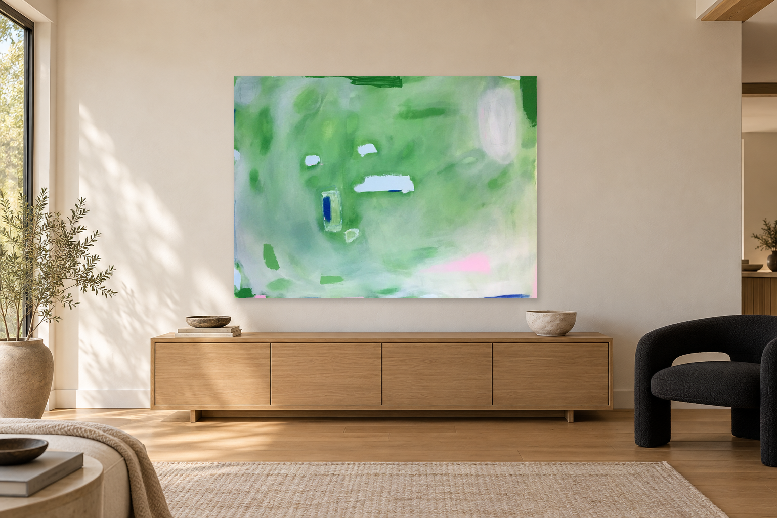 SHOWN IN A RESIDENTIAL SETTING