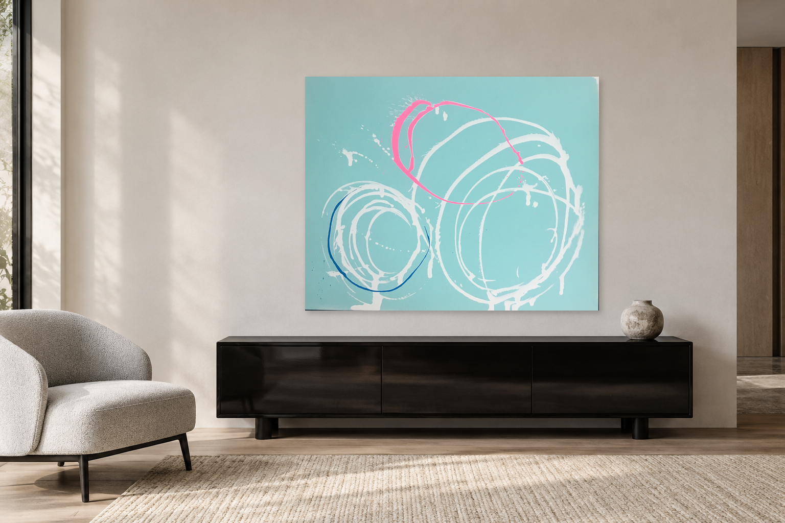 SHOWN IN A RESIDENTIAL SETTING