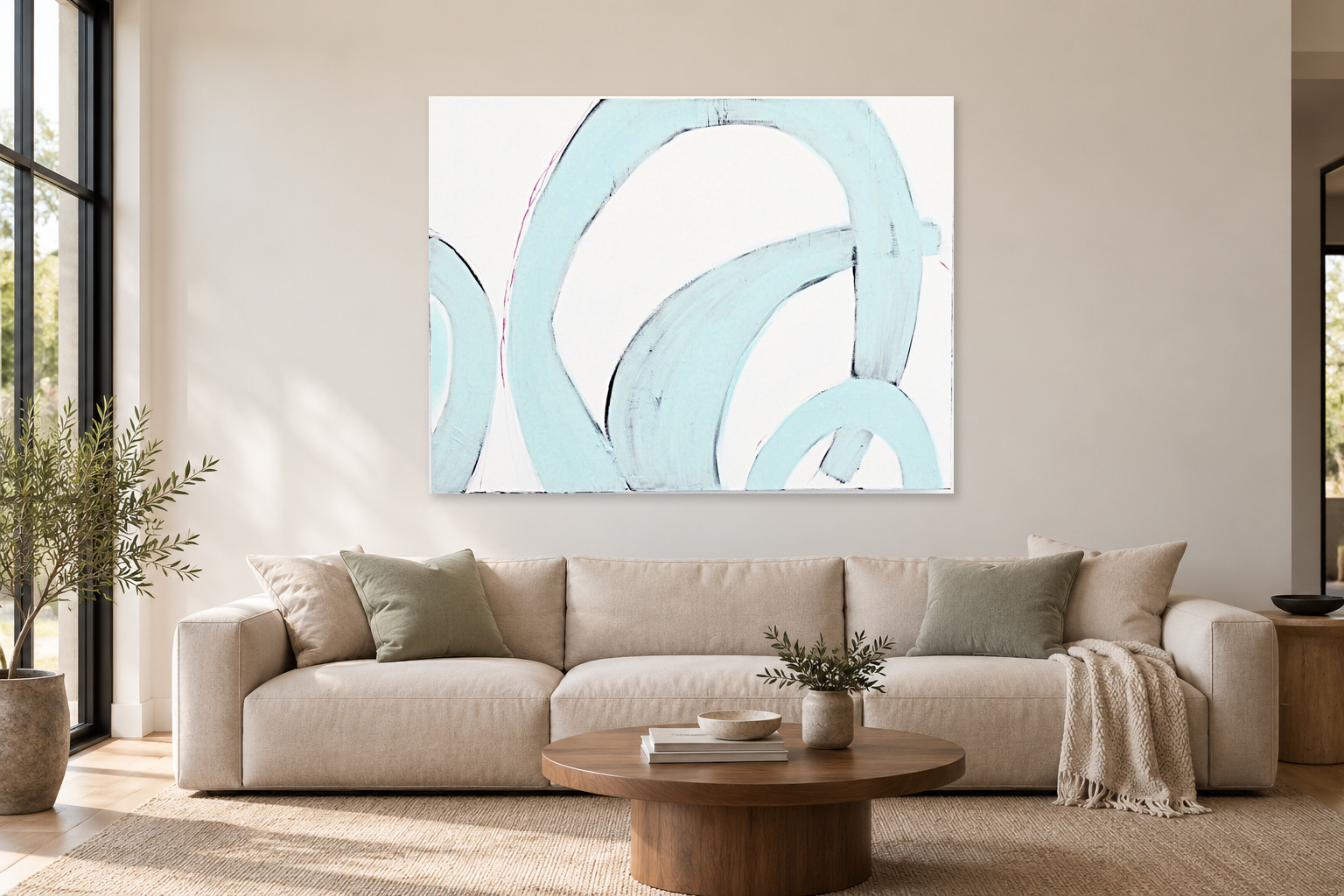 SHOWN IN A RESIDENTIAL SETTING