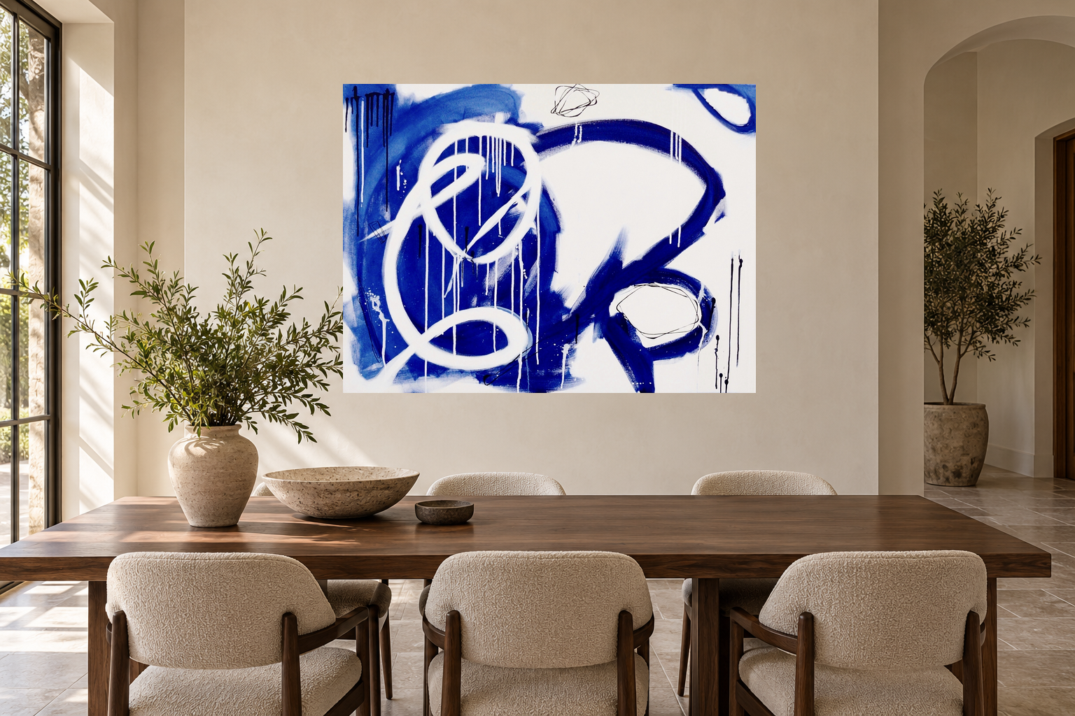 SHOWN IN A RESIDENTIAL SETTING