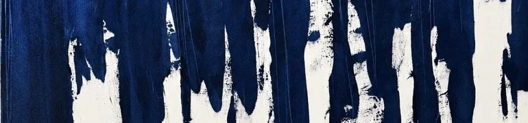Detail of Blue Monday by Anne M Cramer