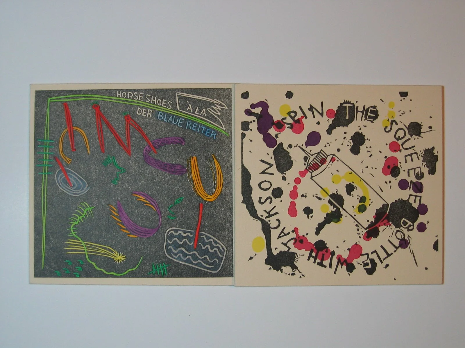 Artists' Party Games (back and front covers)