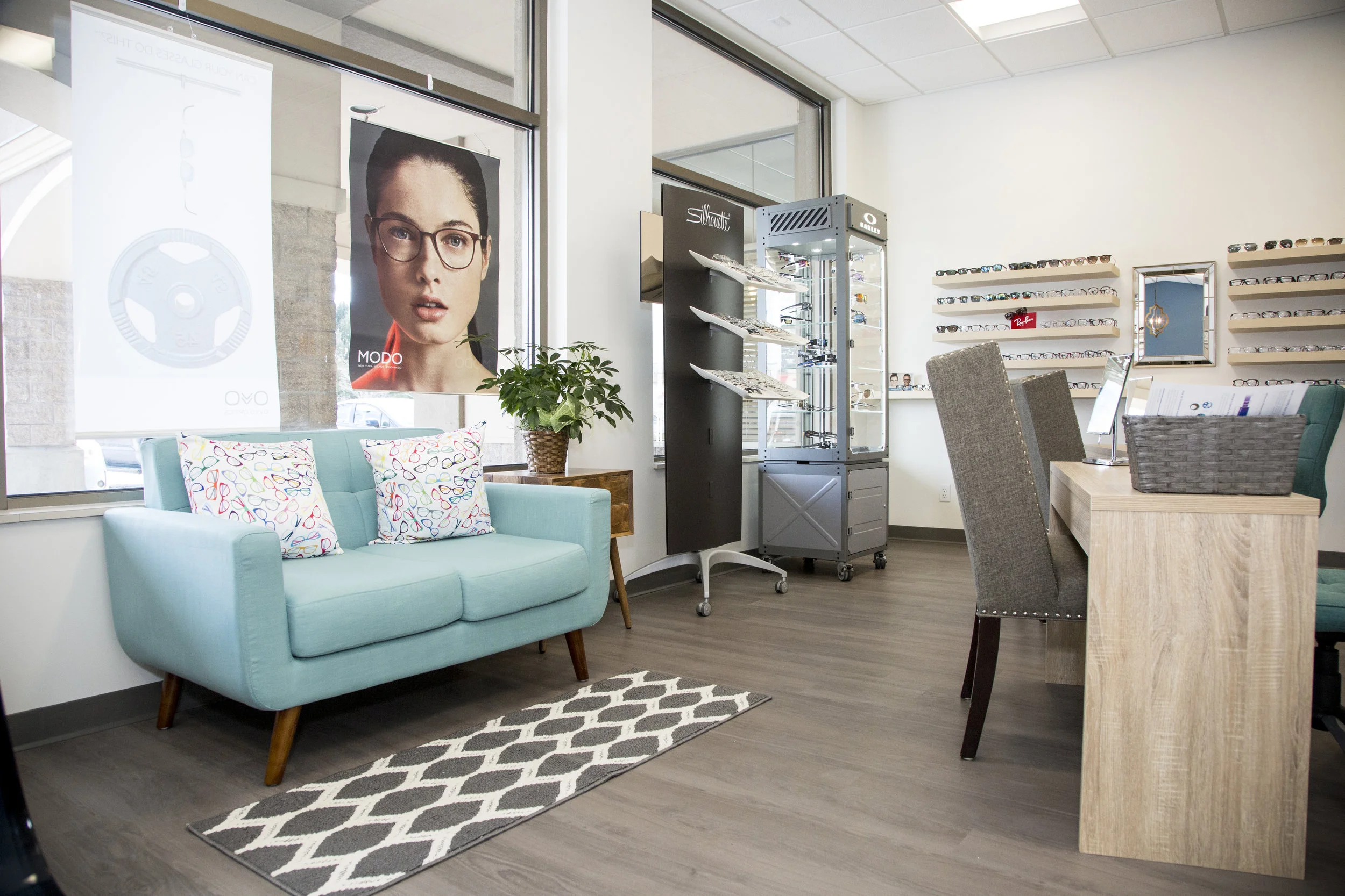 Innovative Eye Care Waiting Area