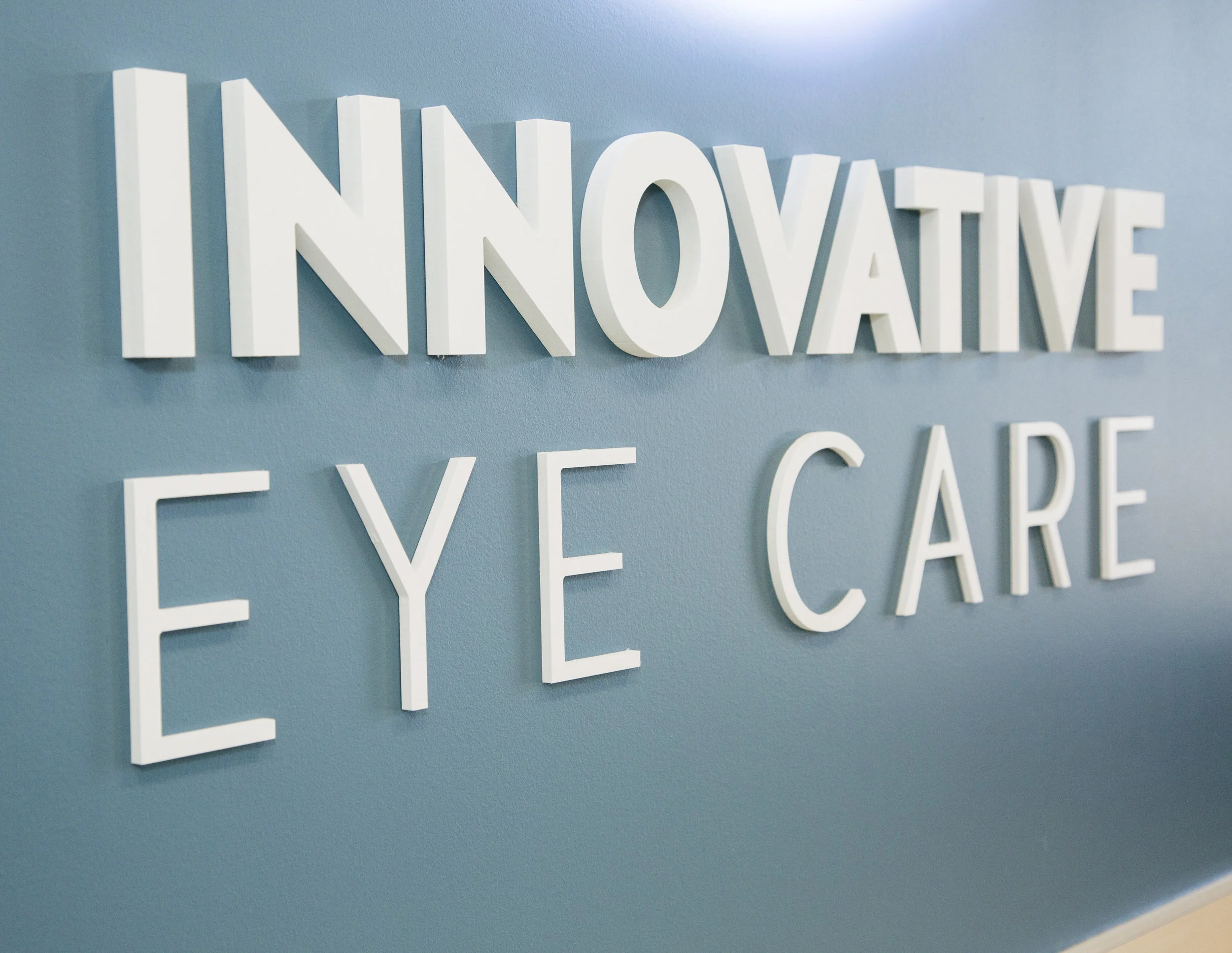 Innovative Eye Care Sign