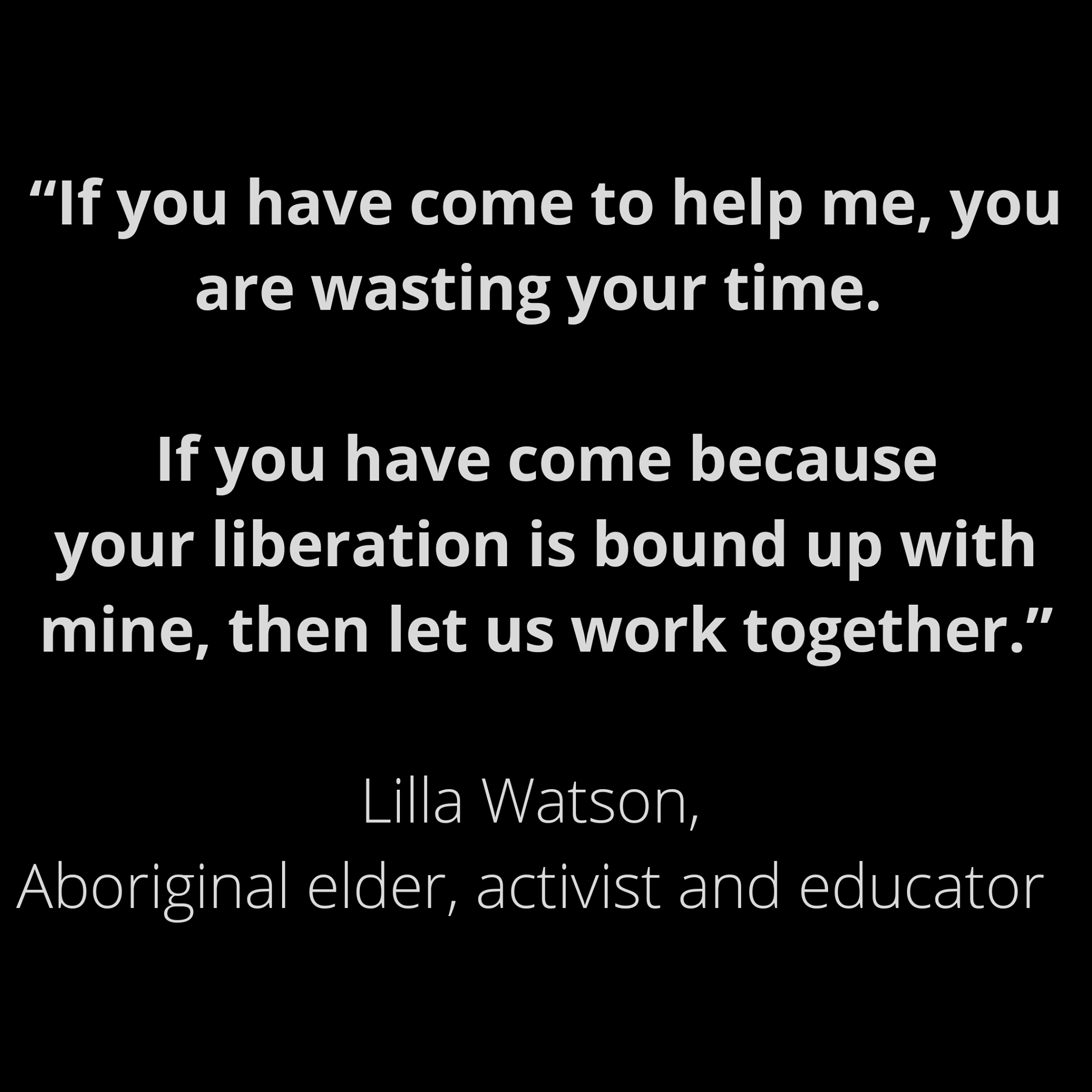 European Americans: You're being called to do The Work