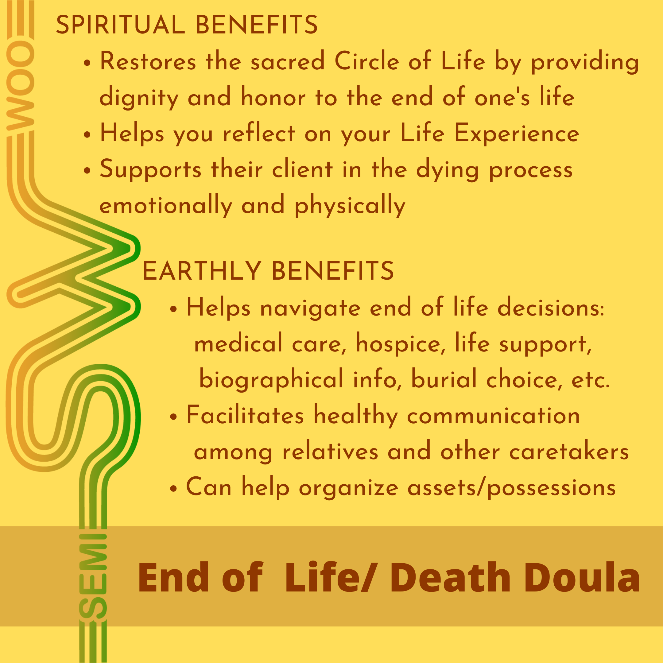 End of Life or Death Doula