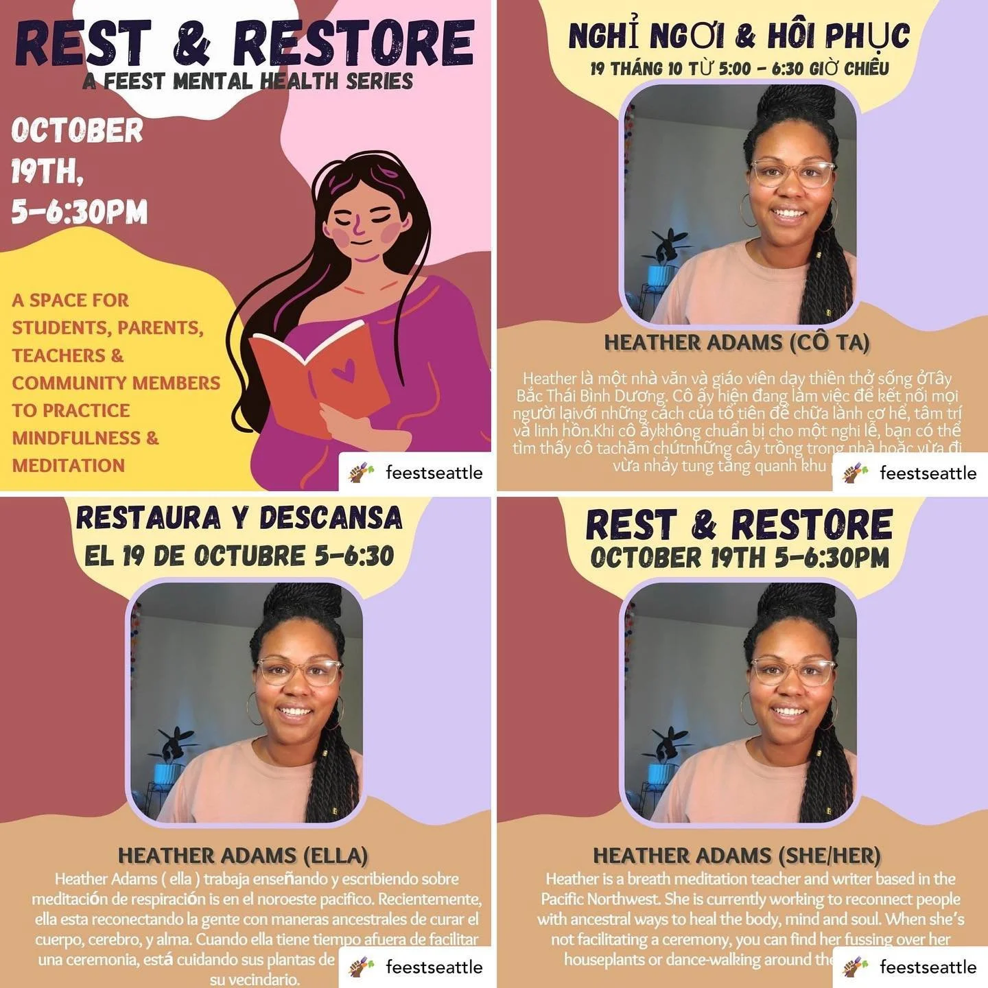 Join me for another Breath Meditation with FEEST