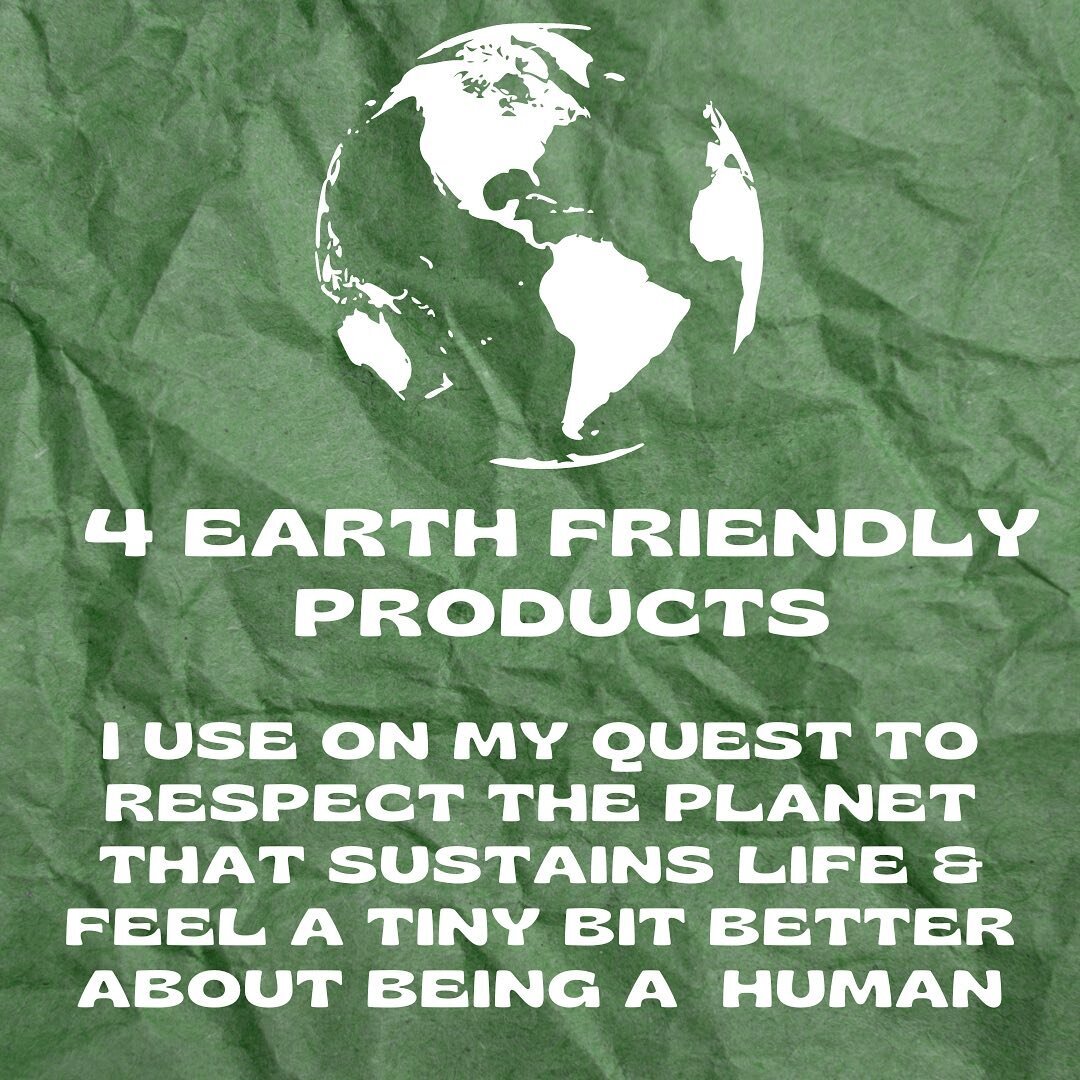 I'm on a journey to reduce the amount of waste I produce and the amount of plastic I use. 

I don't go anywhere without my water bottle, I remember to bring my usable shopping bags about 92% of the time and I have all but quit my paper towel habit by