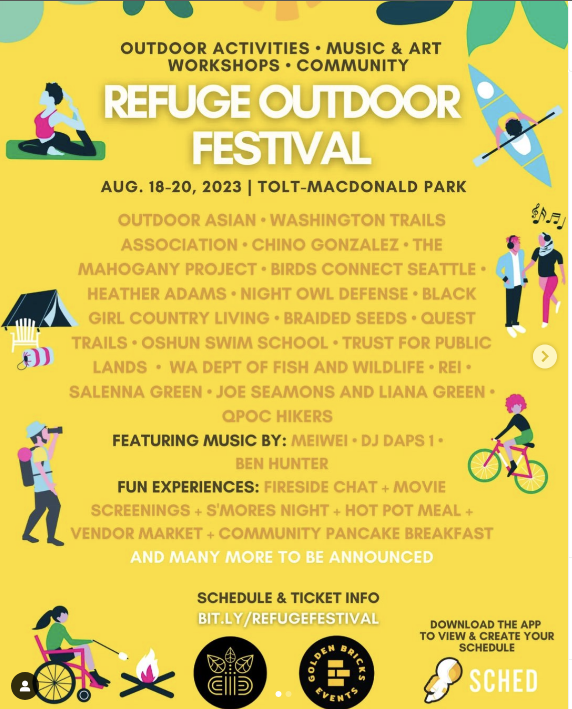 I'll be at Refuge Festival!