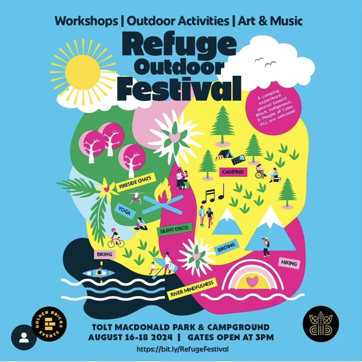 I'm Back at Refuge Outdoor Fest in August!
