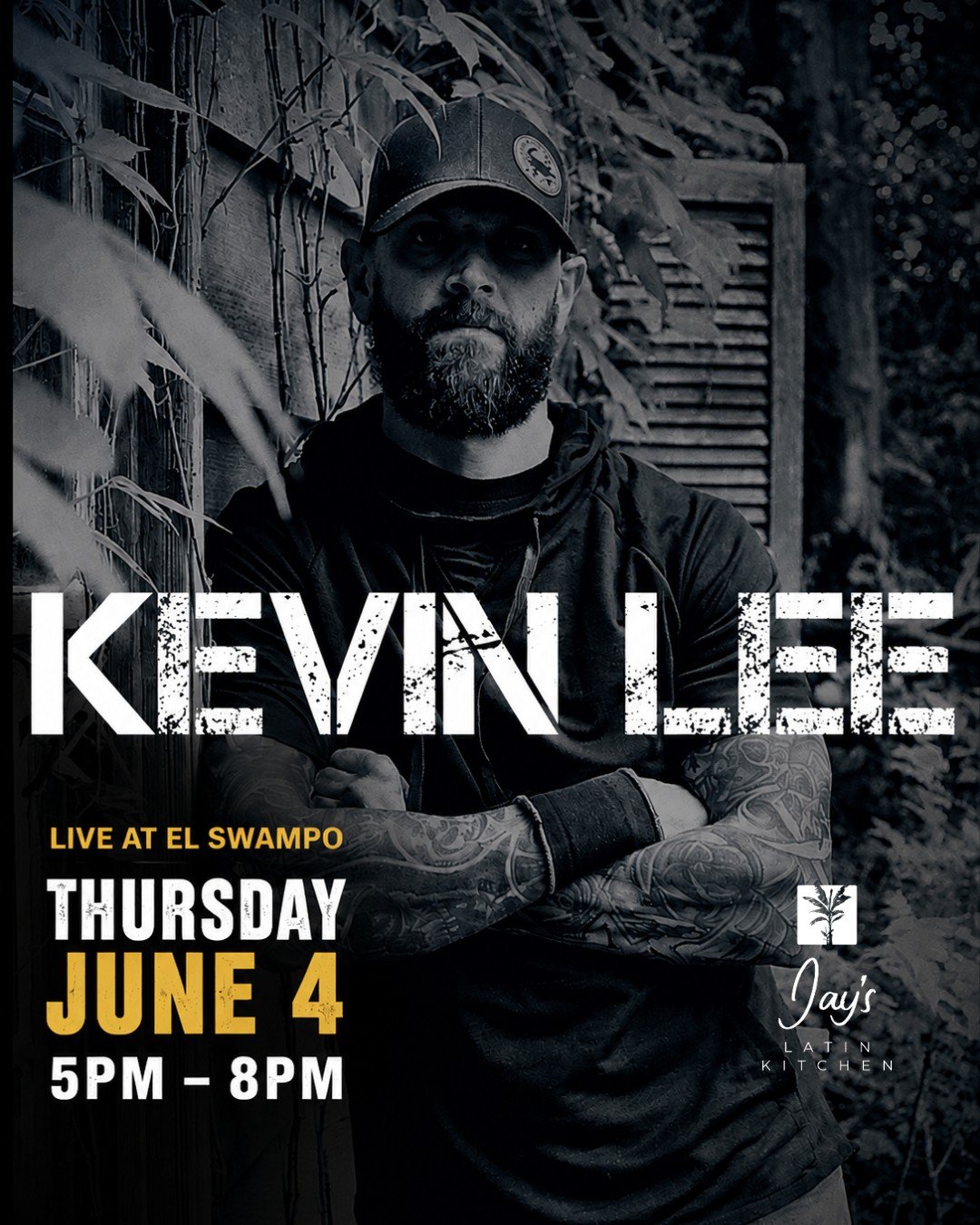 🎶 LIVE MUSIC AT EL SWAMPO 🎶

Join us Thursday, June 4th from 5&ndash;8PM when Kevin Lee makes his next appearance at El Swampo.

Whether you're grabbing dinner, meeting friends for margaritas, or just looking for a place to unwind after work, we've