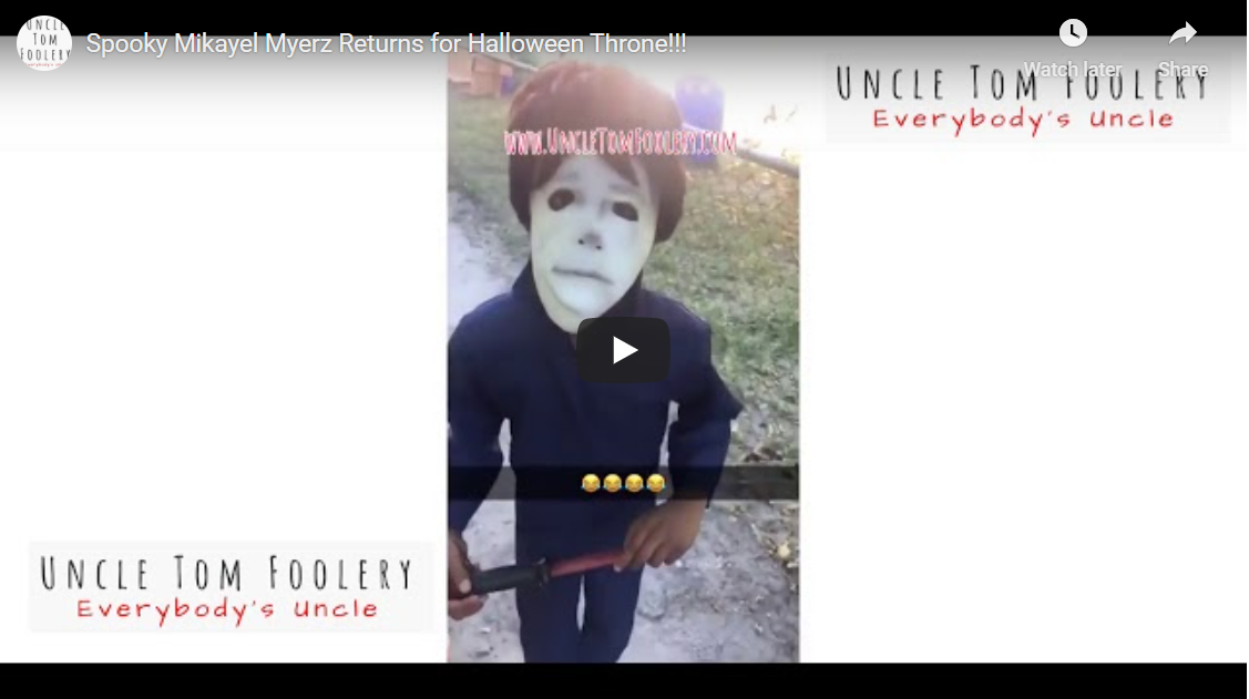 Exclusive Video 📽️: Spooky Mikayel Myerz Returns for Halloween Throne!!!